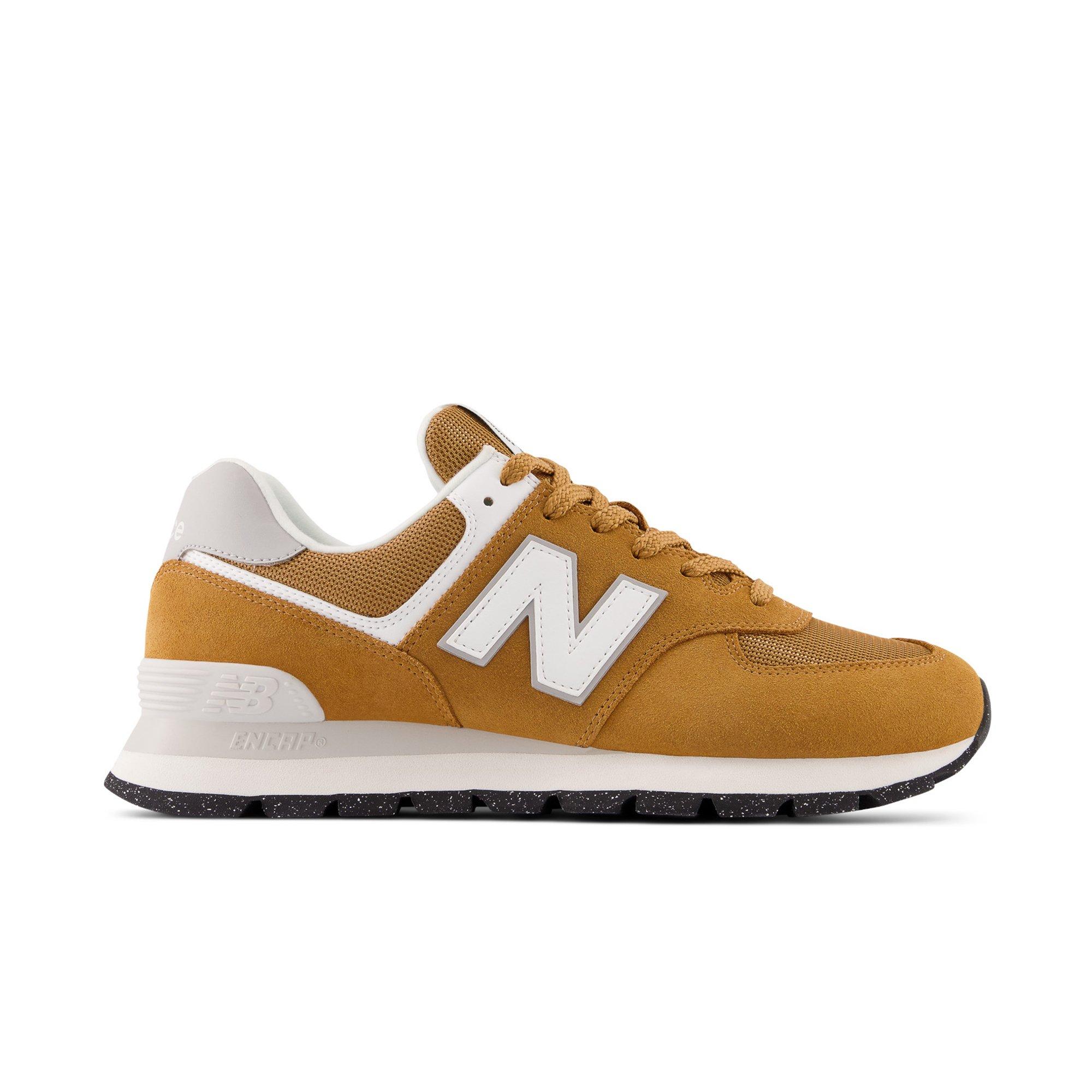 New Balance 574 "Essential Orange/White" Men's Shoe - ORANGE/WHITE