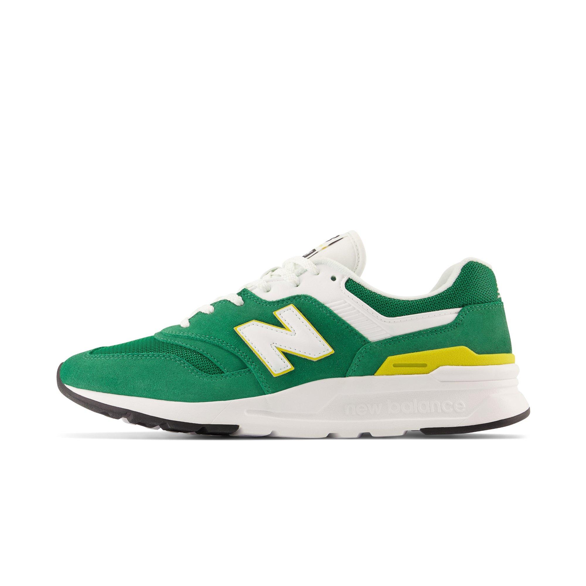 New Balance 997H Men's Green/White/Yellow Shoe