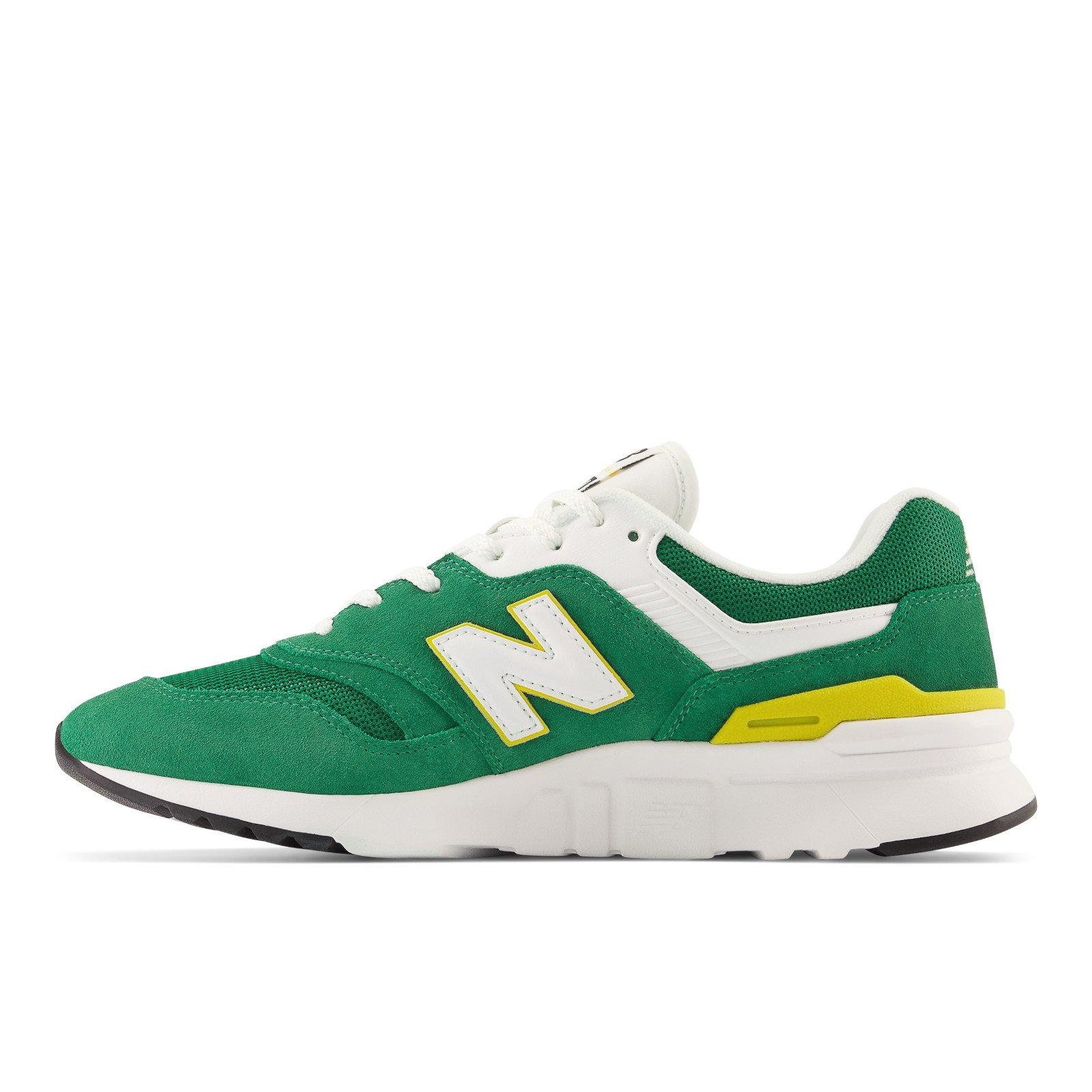 New Balance 997H Men's Green/White/Yellow Shoe