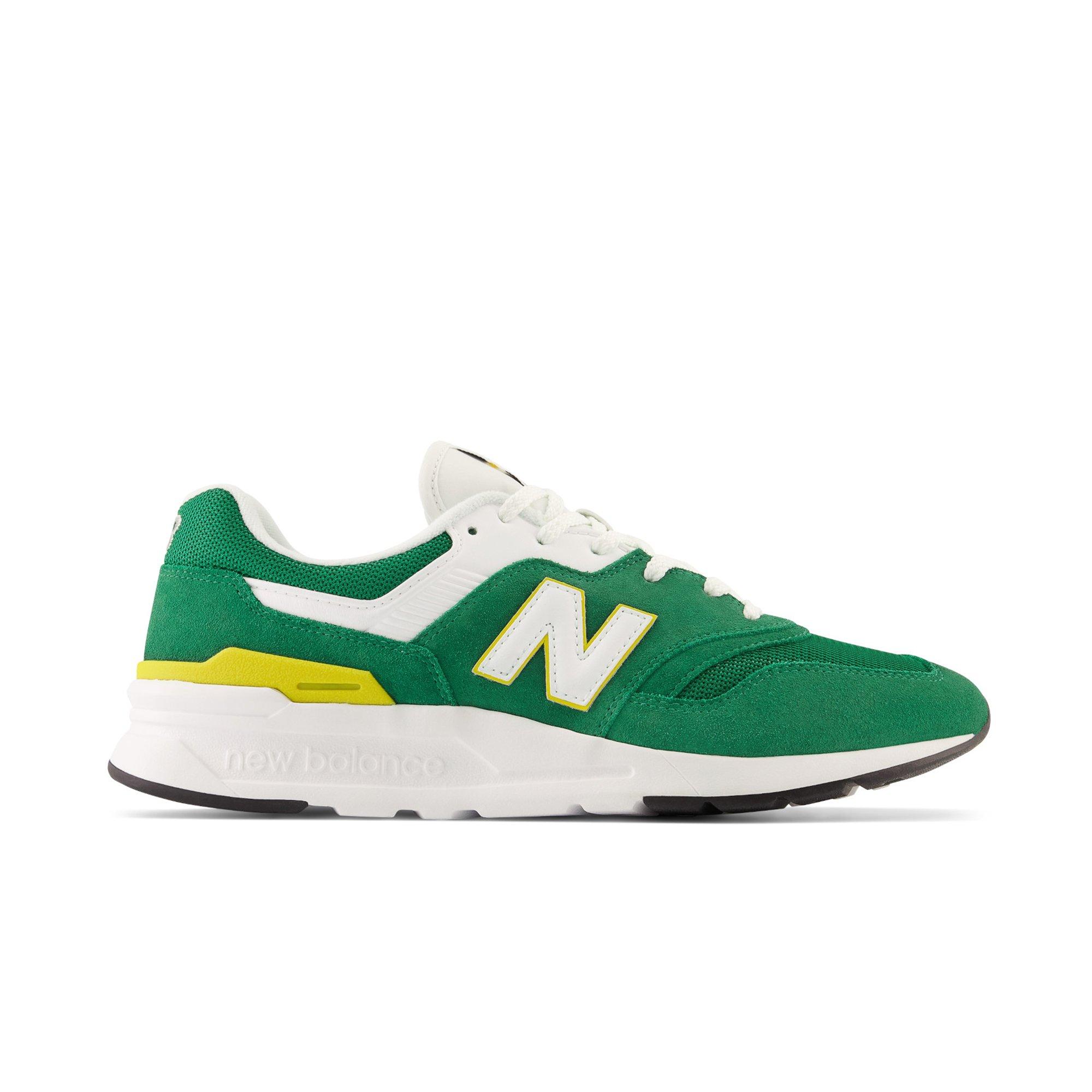 New Balance 997H "Green/White/Yellow" Men's Shoe - GREEN/WHITE