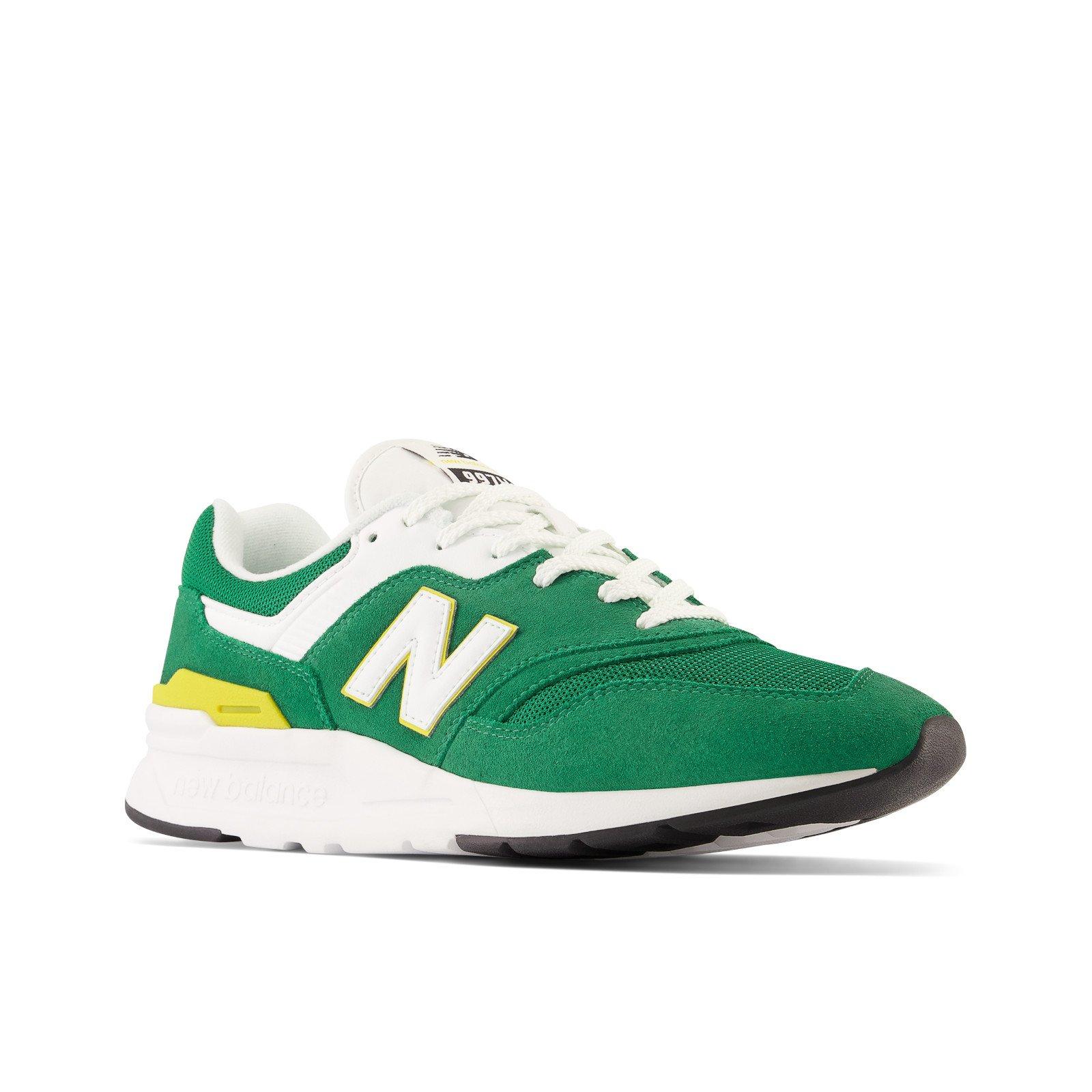 New Balance 997H Men's Green/White/Yellow Shoe