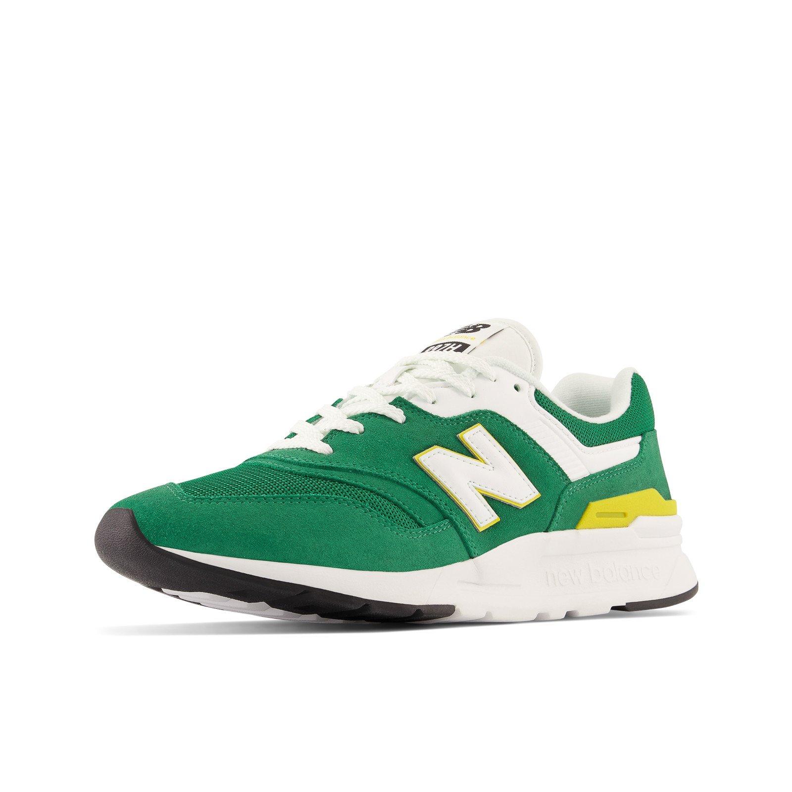 New Balance 997H Men's Green/White/Yellow Shoe