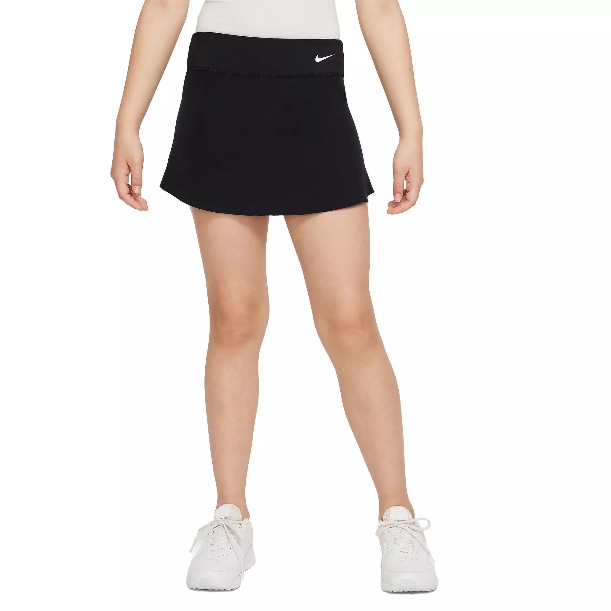 Nike Big Girls' Dri-FIT One Training Skirt-Black - BLACK