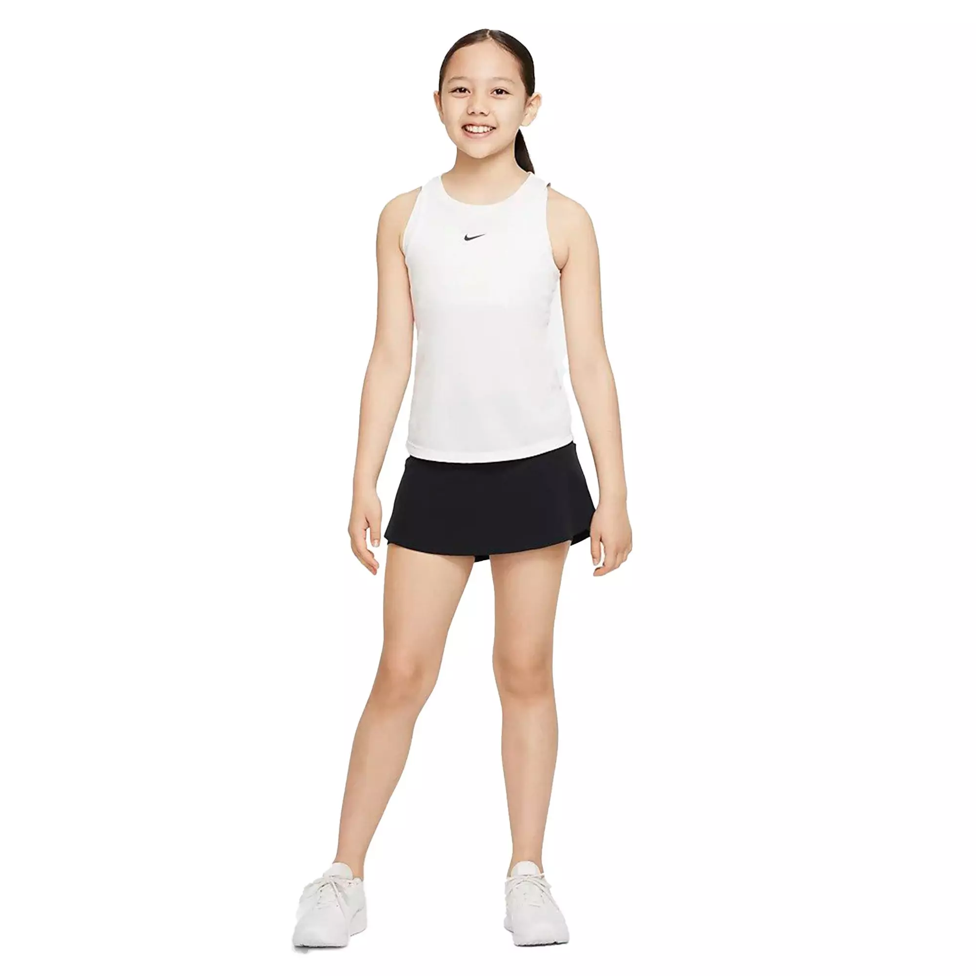 Nike Big Girls' Dri-FIT One Training Skirt-Black - BLACK