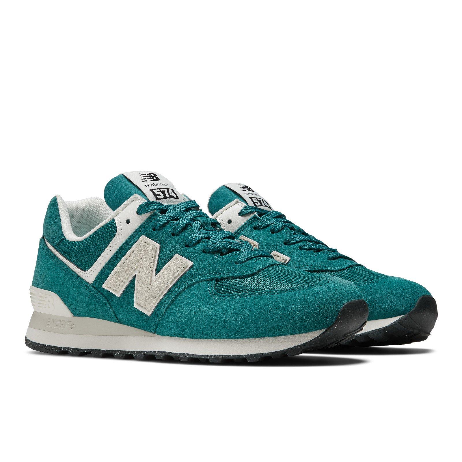 New Balance 574 Central Park Green Unisex Shoe Hibbett