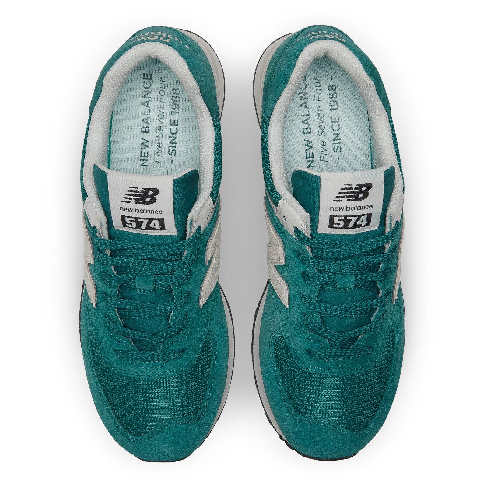 New Balance 574 Unisex Central Park Green Shoe