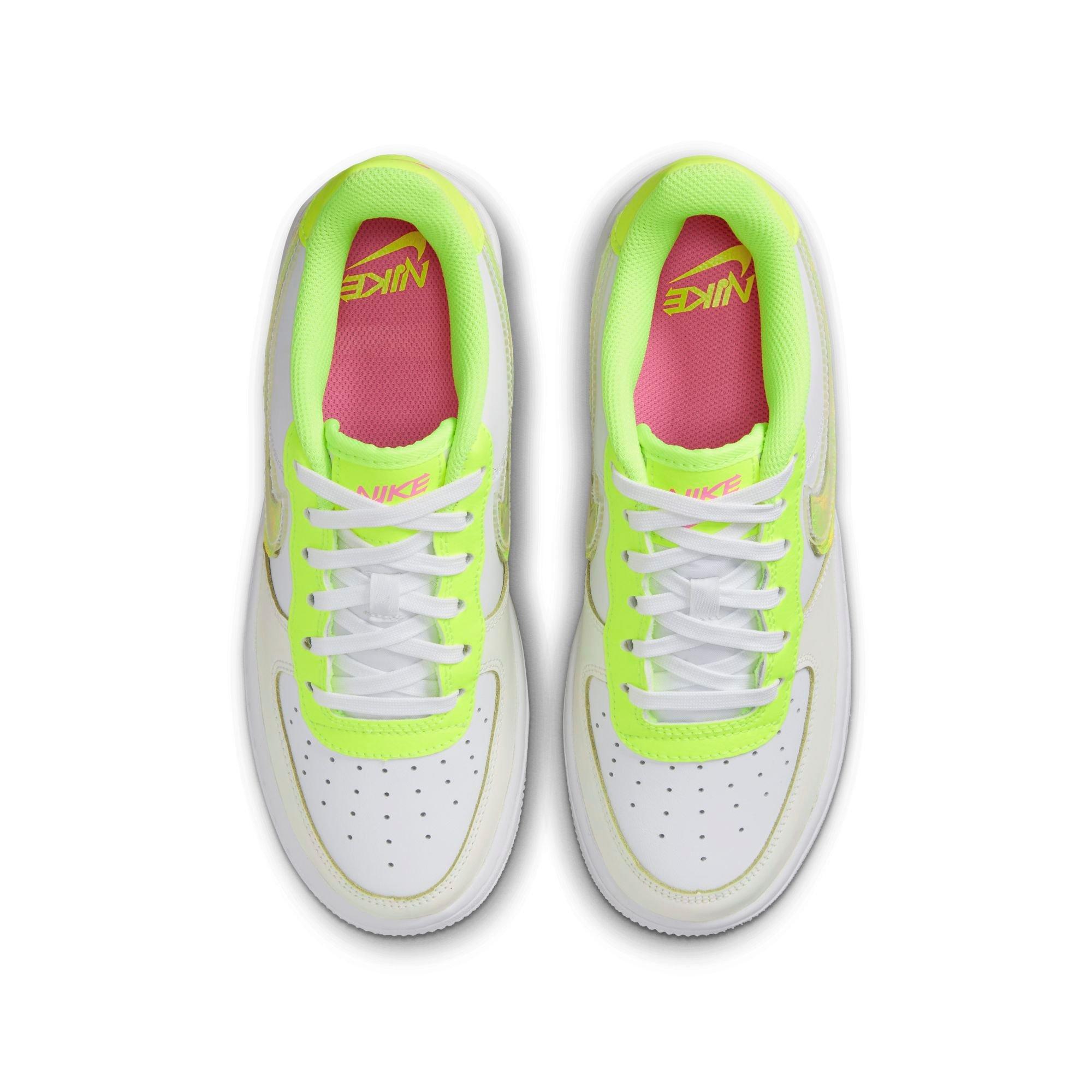 Nike Air Force 1 LV8 1 Gel Neon Pack Grade School Girls' Shoe