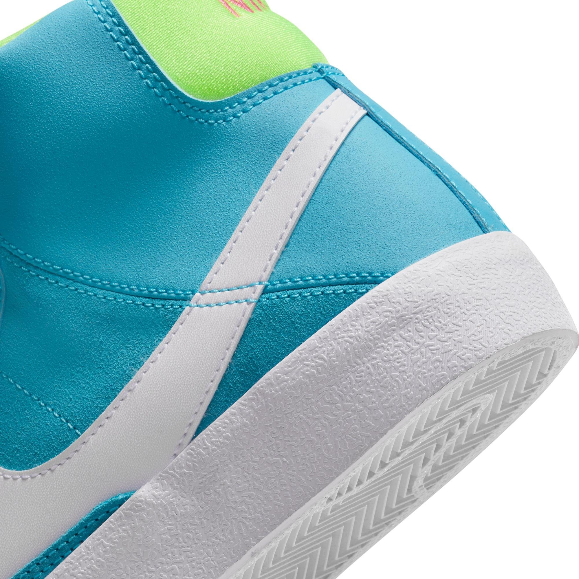 Nike Blazer Mid Light Blue Trainers