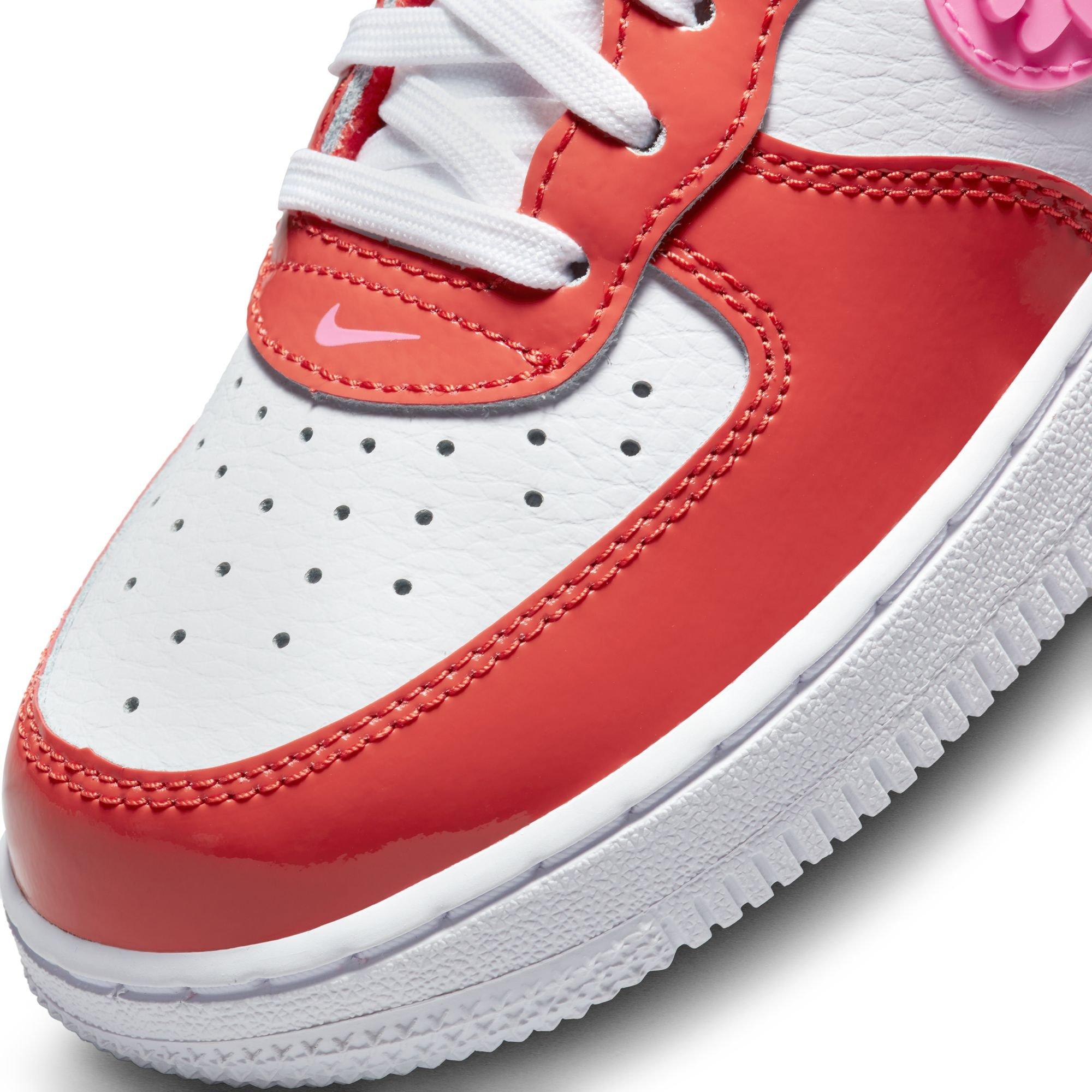 Nike Air Force 1 LV8 Prechool Lifestyle Shoes White Pink DX3728
