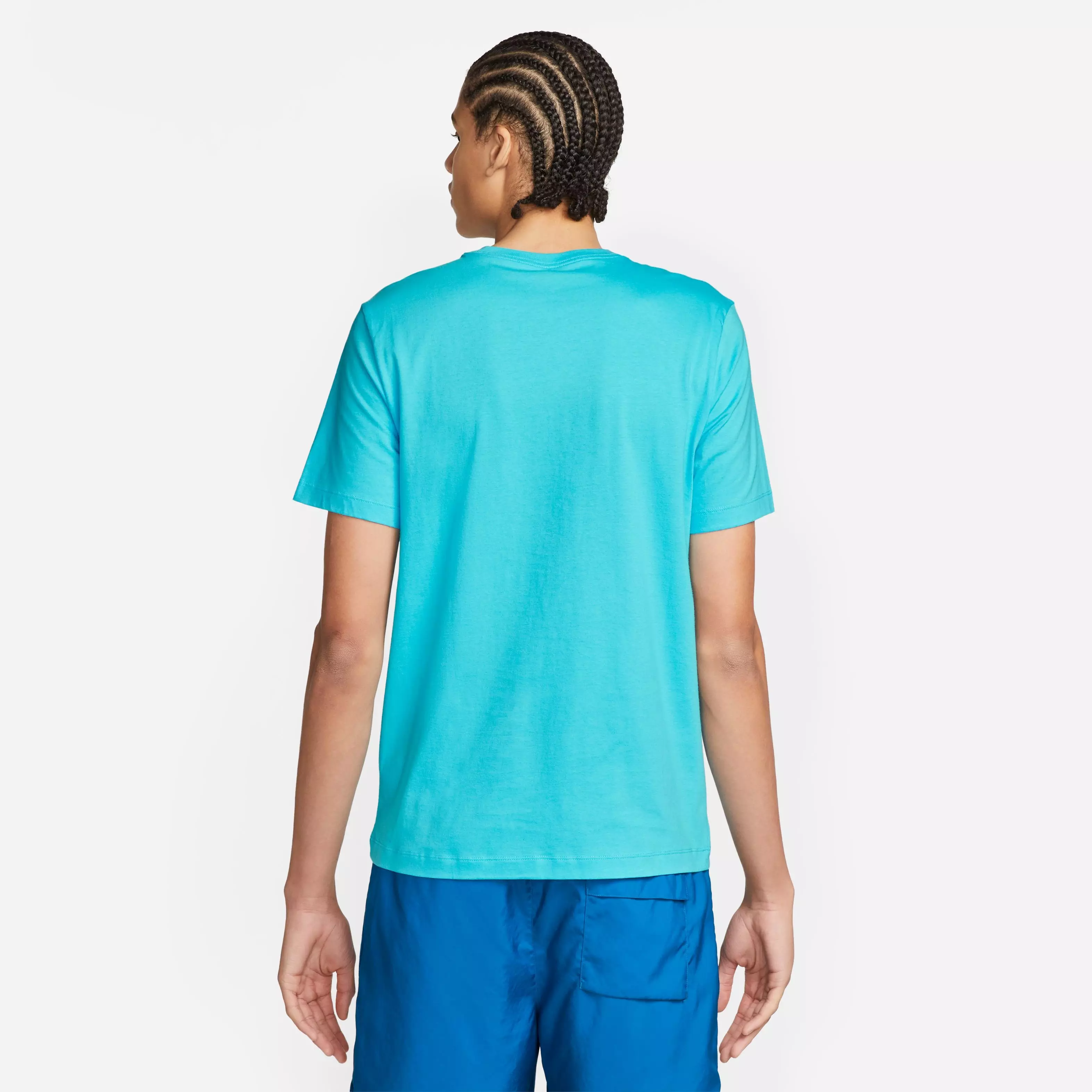 Nike Men's Sportswear Club Tee-LT Blue - LT BLUE