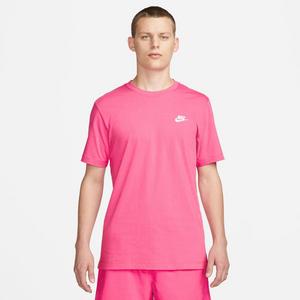 Nike Men's Sportswear Club Tee-Pink
