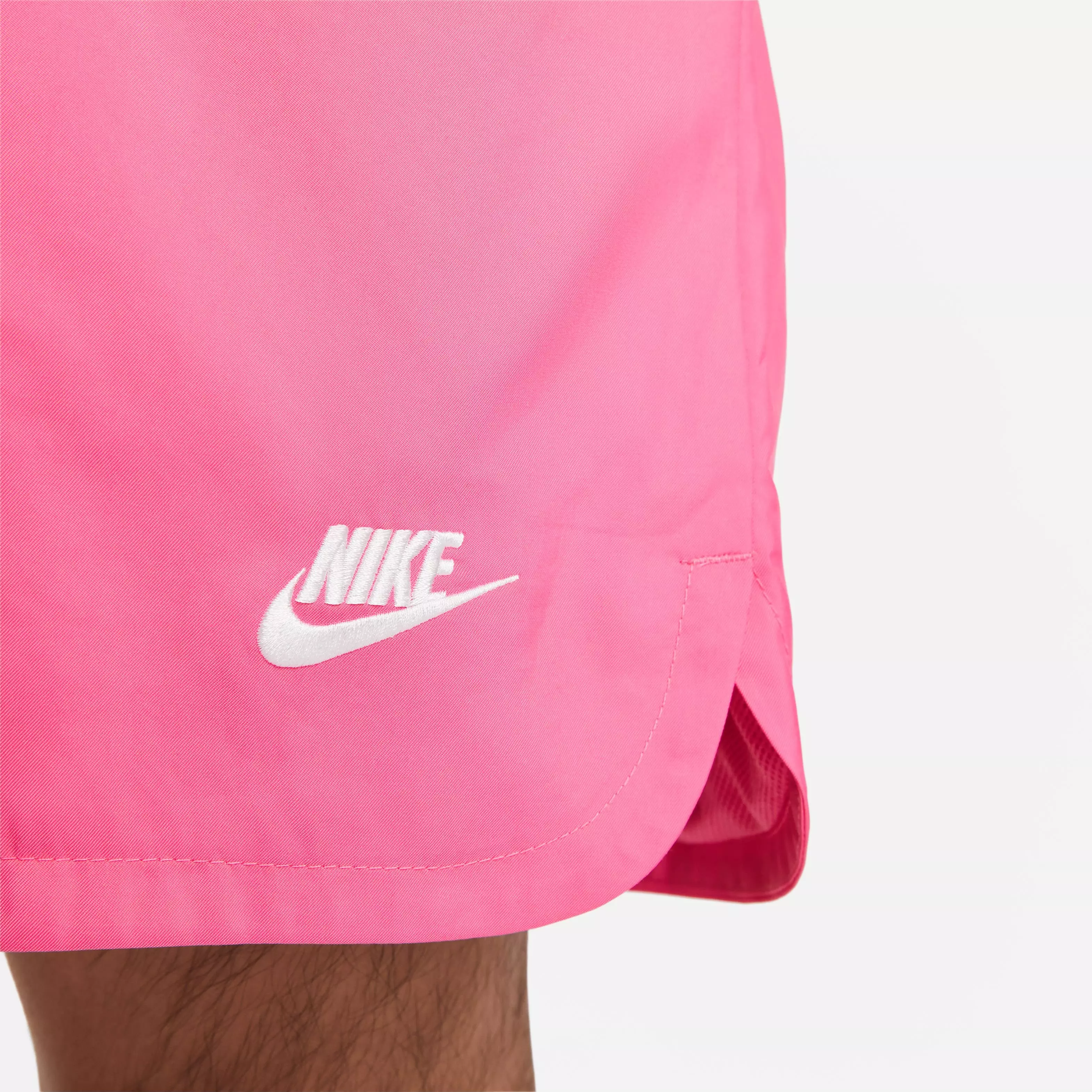 Nike Men's Sportswear Sport Essentials Woven Flow Shorts-Pink - PINK