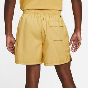 Nike Men's Sportswear Sport Essentials Woven Lined Flow Shorts-Gold