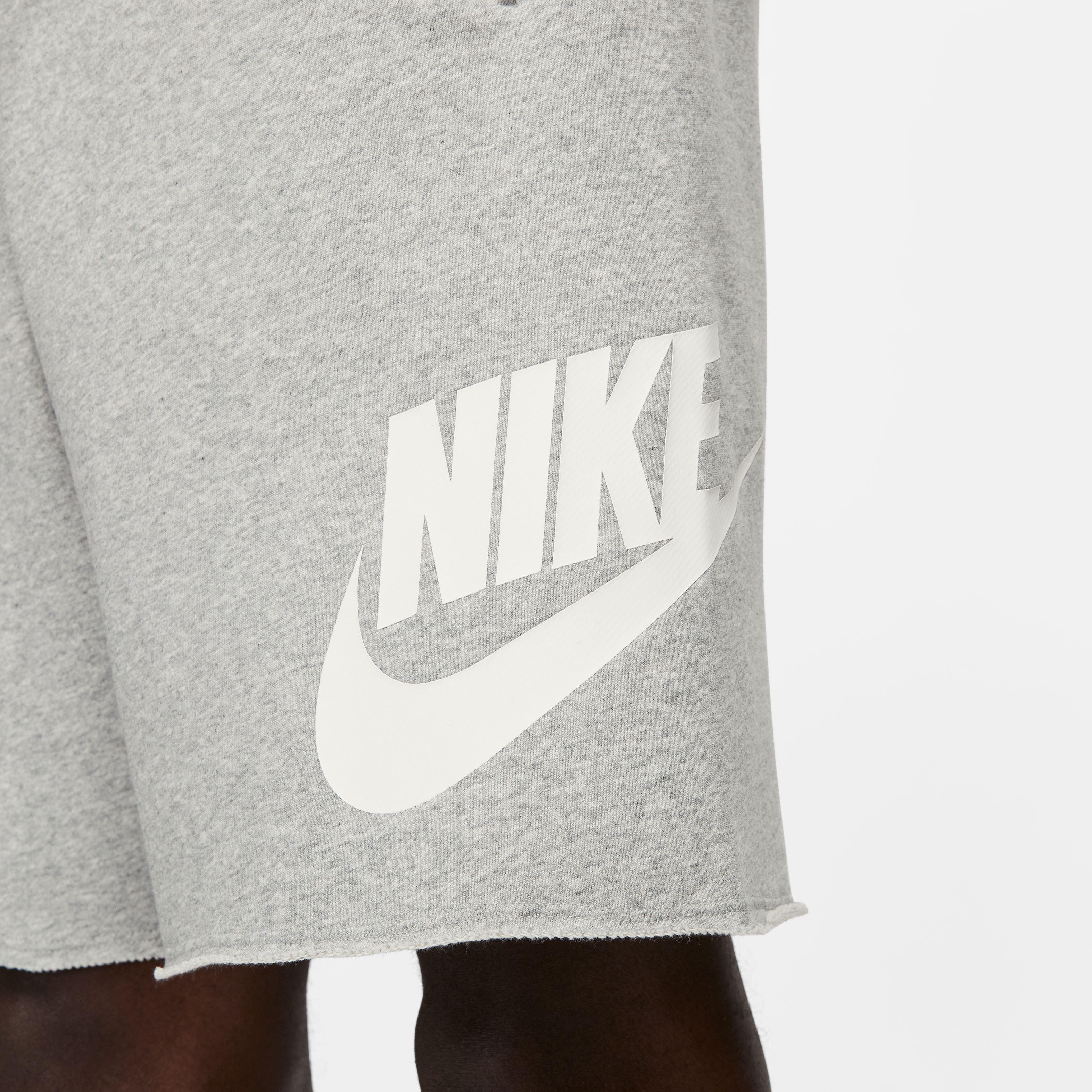 Nike Club Fleece Alumni French Terry Men's Grey Shorts