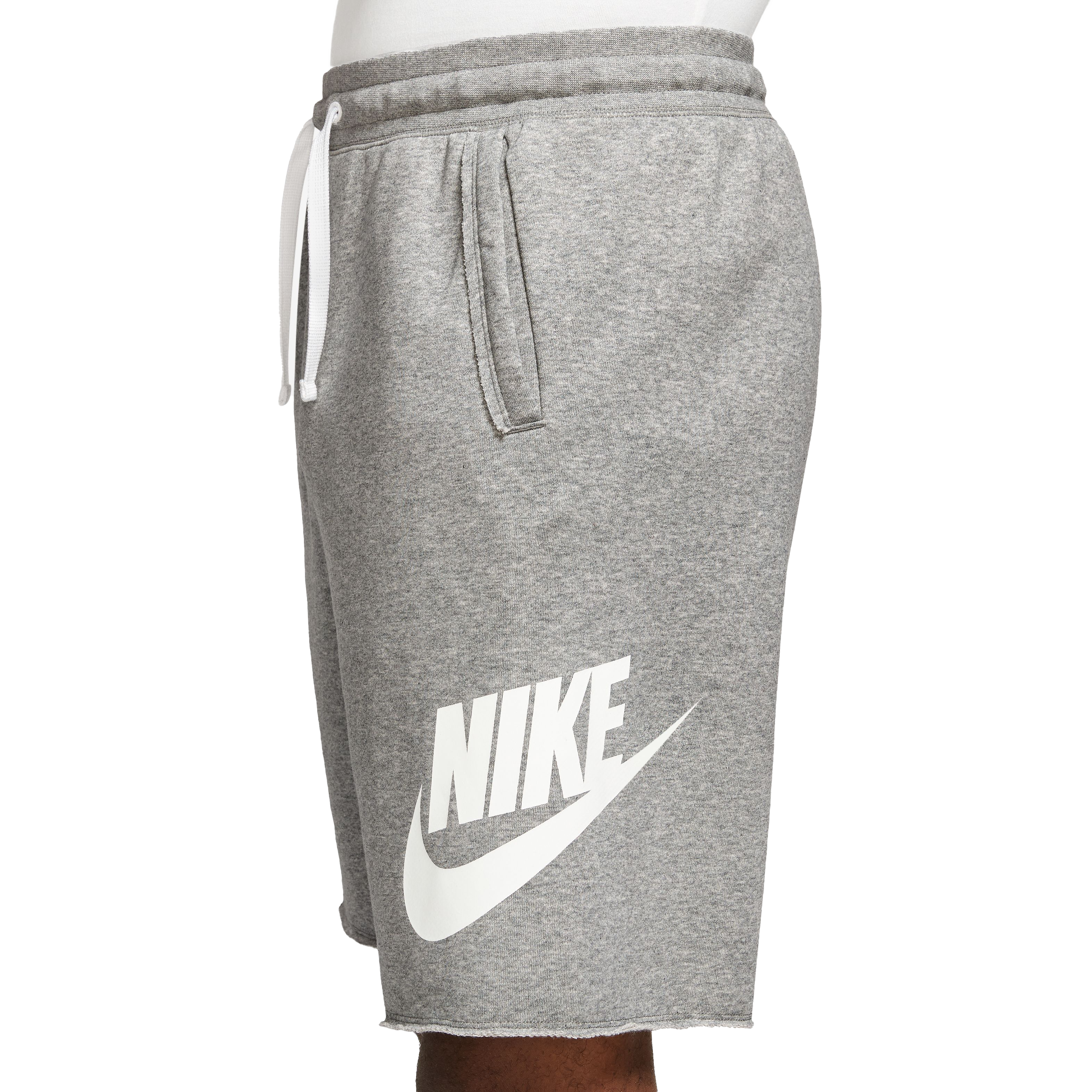 Nike Club Fleece Alumni French Terry Men's Grey Shorts