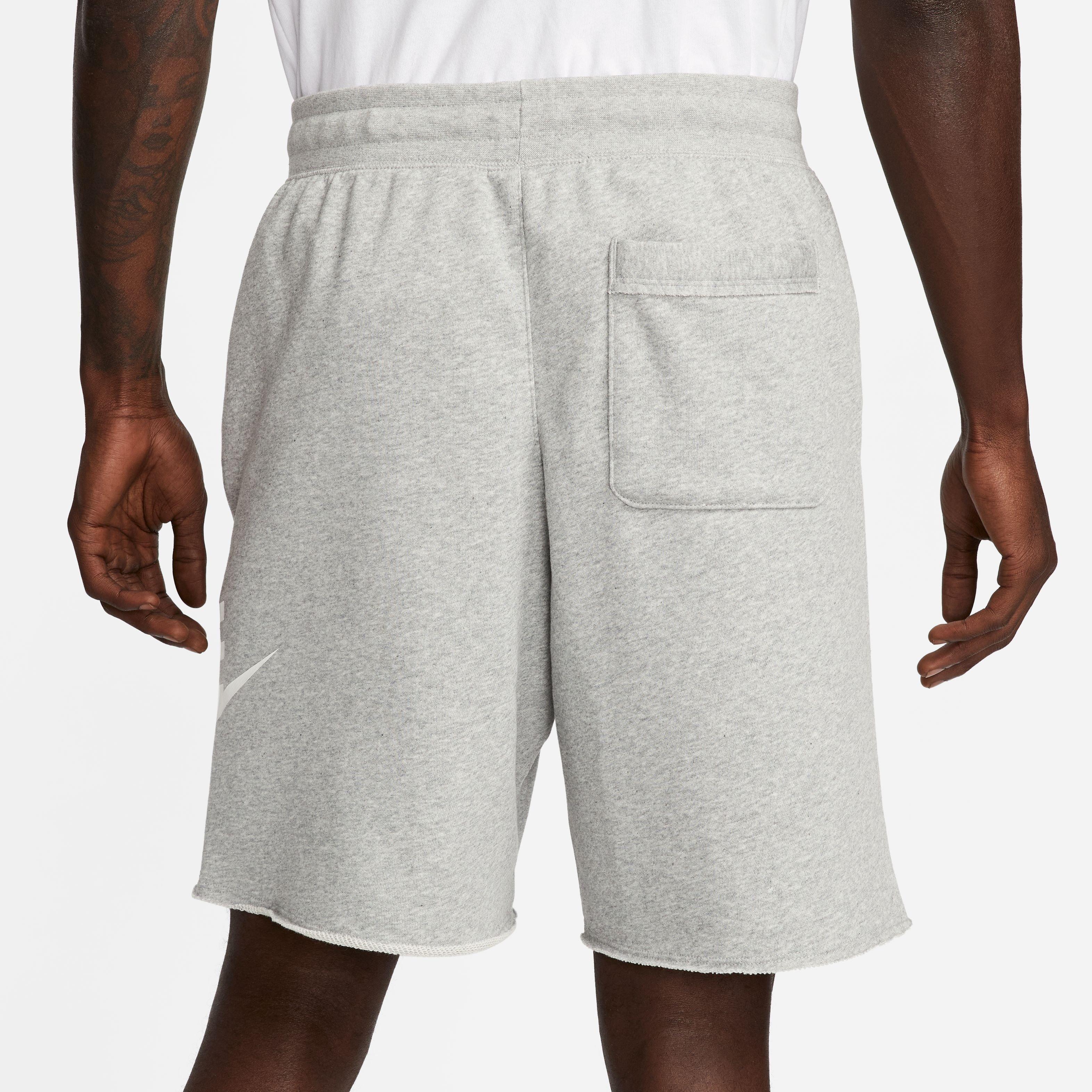 Nike Club Fleece Alumni French Terry Men's Grey Shorts