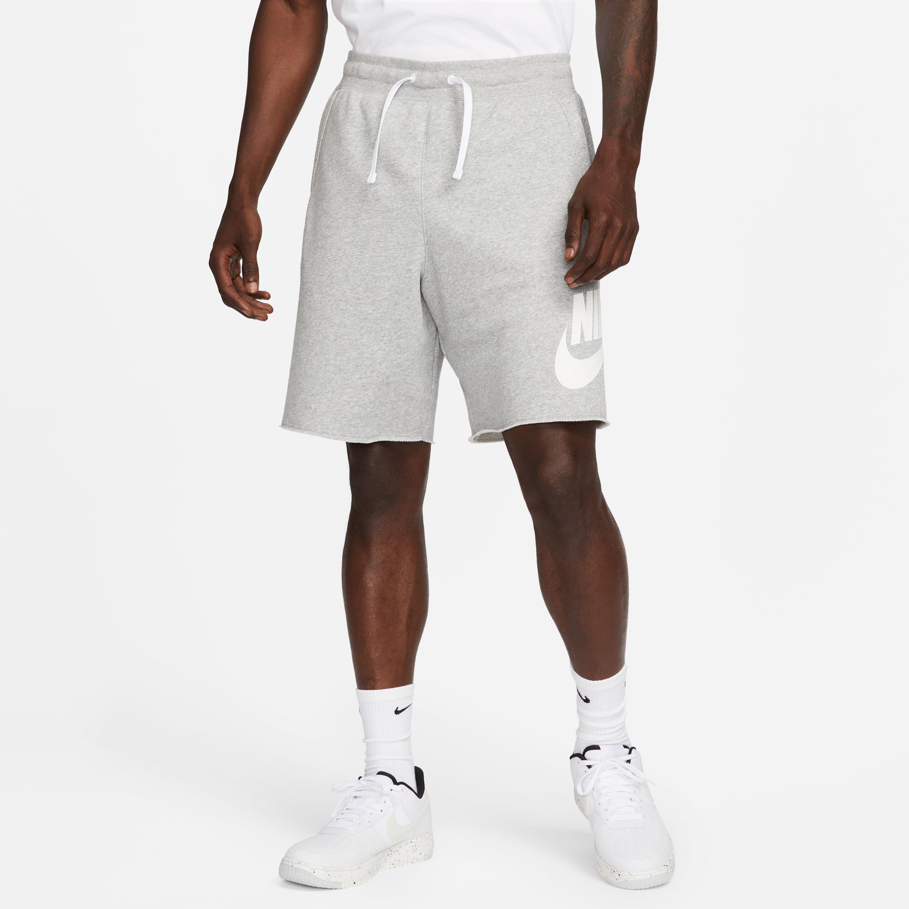 Nike Club Fleece Alumni French Terry Men's Grey Shorts