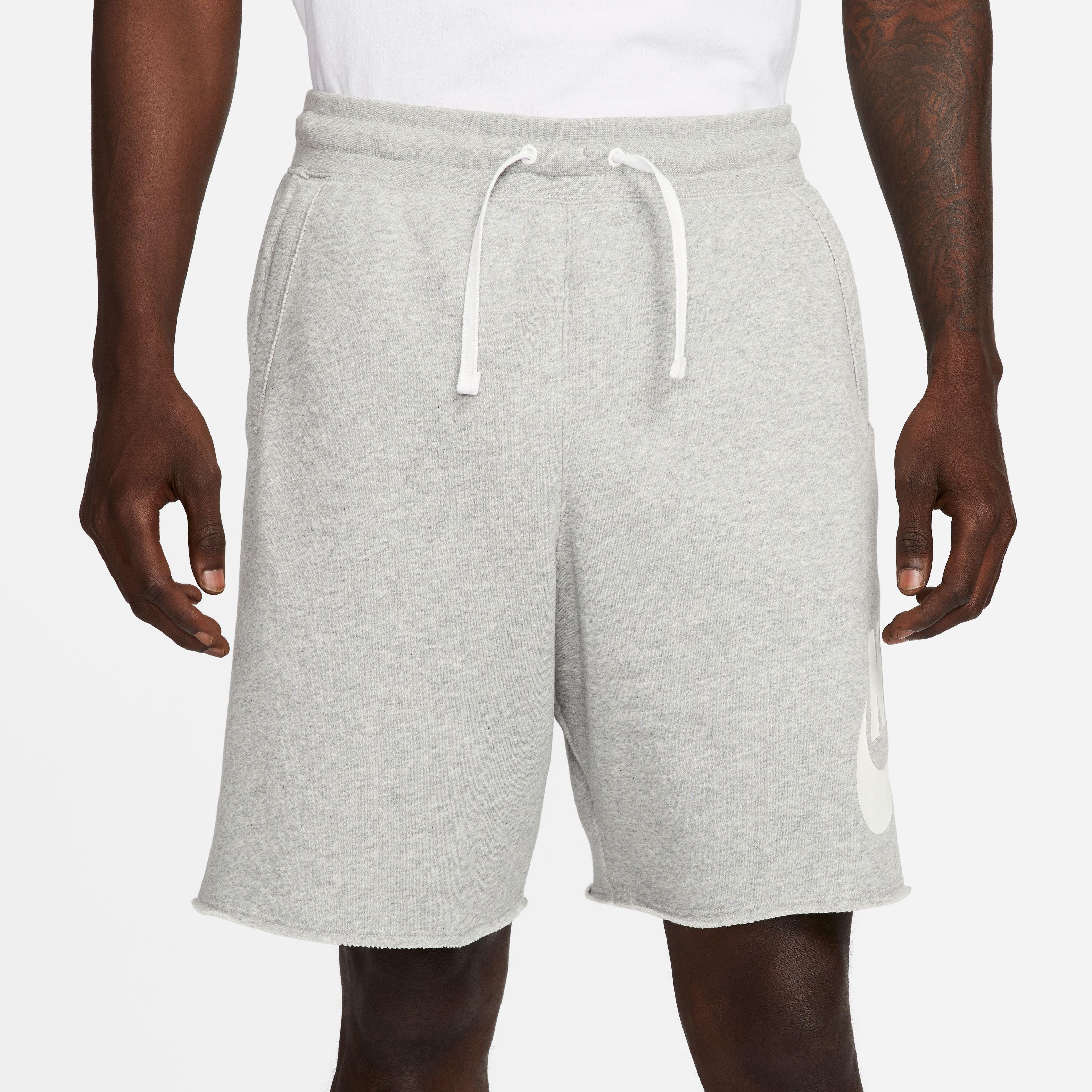 Nike Club Fleece Alumni French Terry Men's Grey Shorts