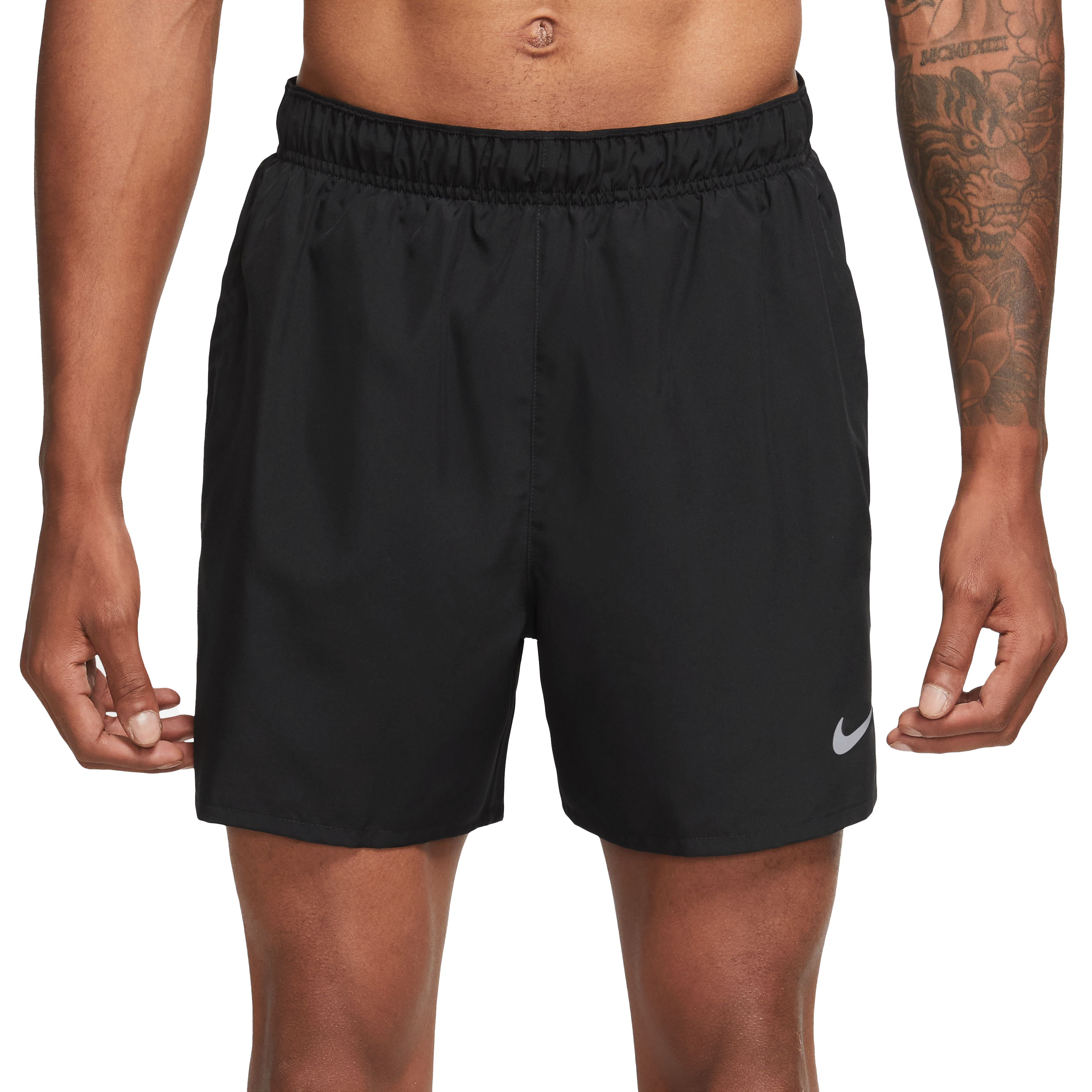 Nike, Dri-FIT Challenger Men's 5 Brief-Lined Versatile Shorts, Black