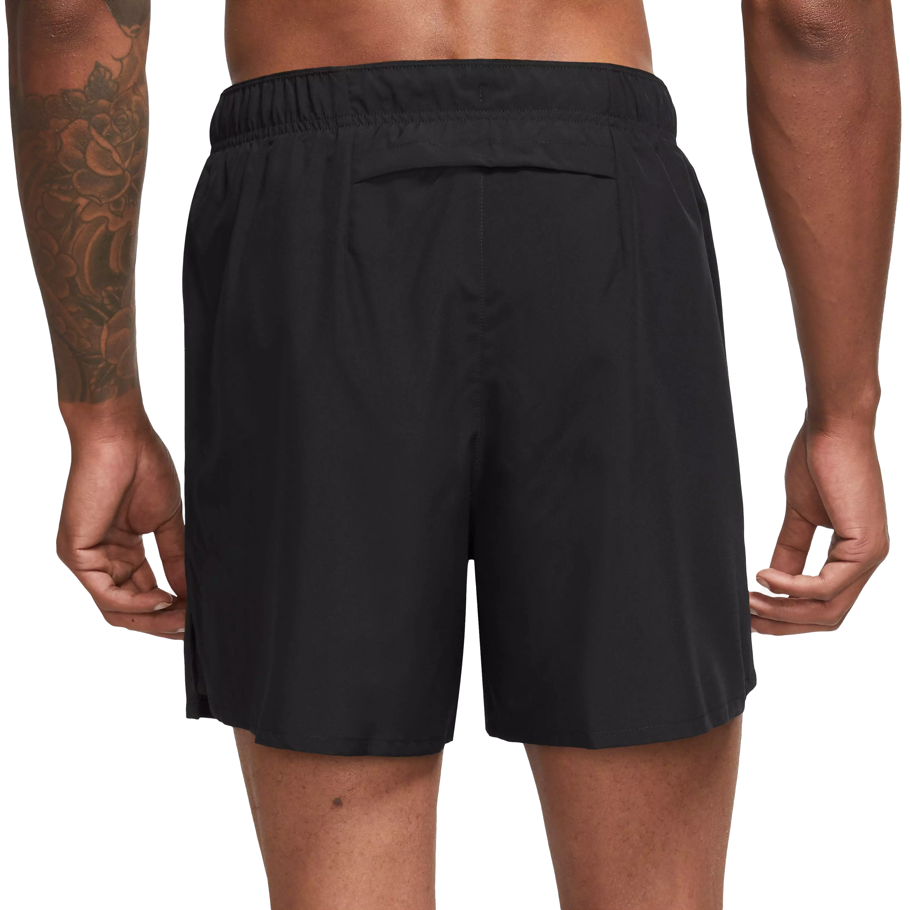 Nike Men's Dri-FIT Challenger 5" Brief-Lined Running Shorts-Black - BLACK