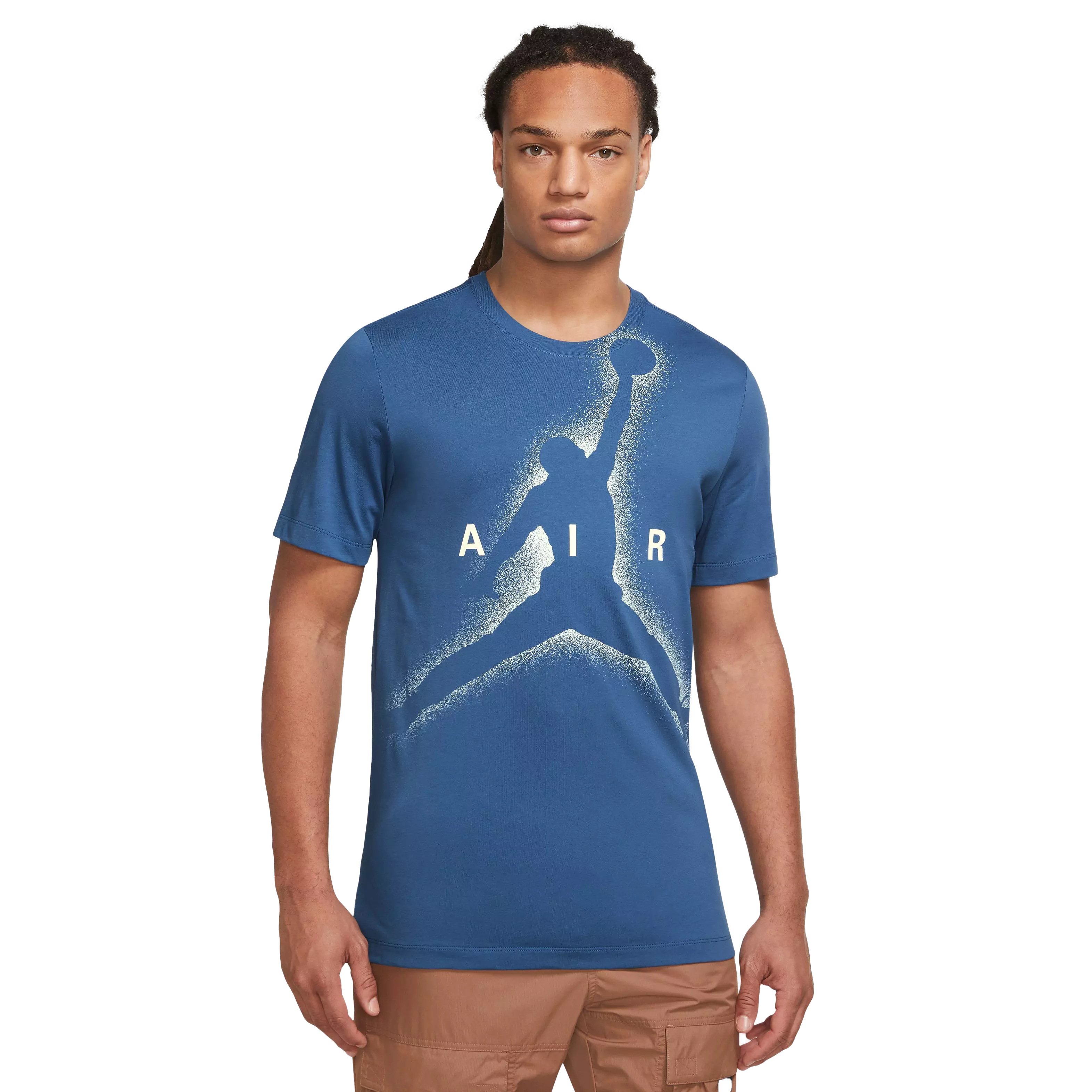 Jordan Men's Essentials Graphic Tee-Blue - BLUE