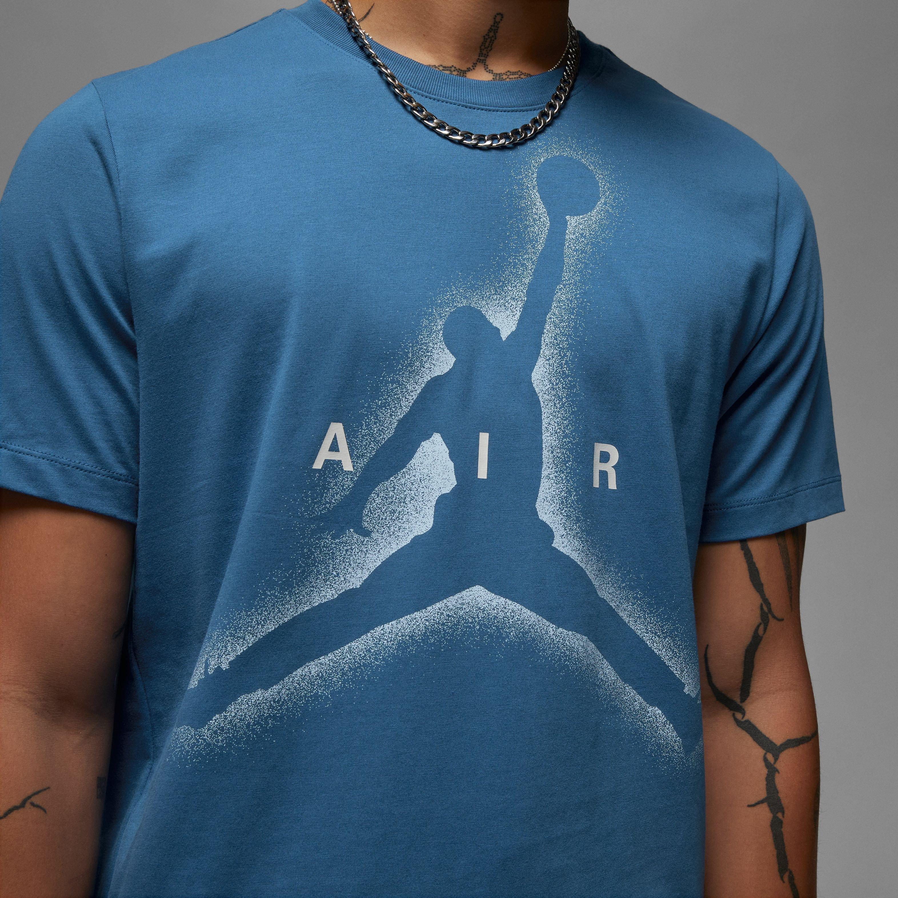Jordan Men's Essentials Graphic Tee-Blue - BLUE Thumbnail View 3