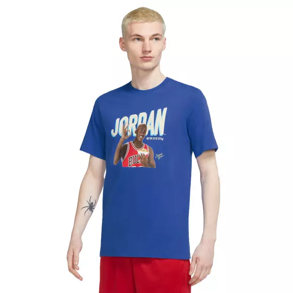 Nike Chicago Bulls City Team T-shirt in Blue for Men