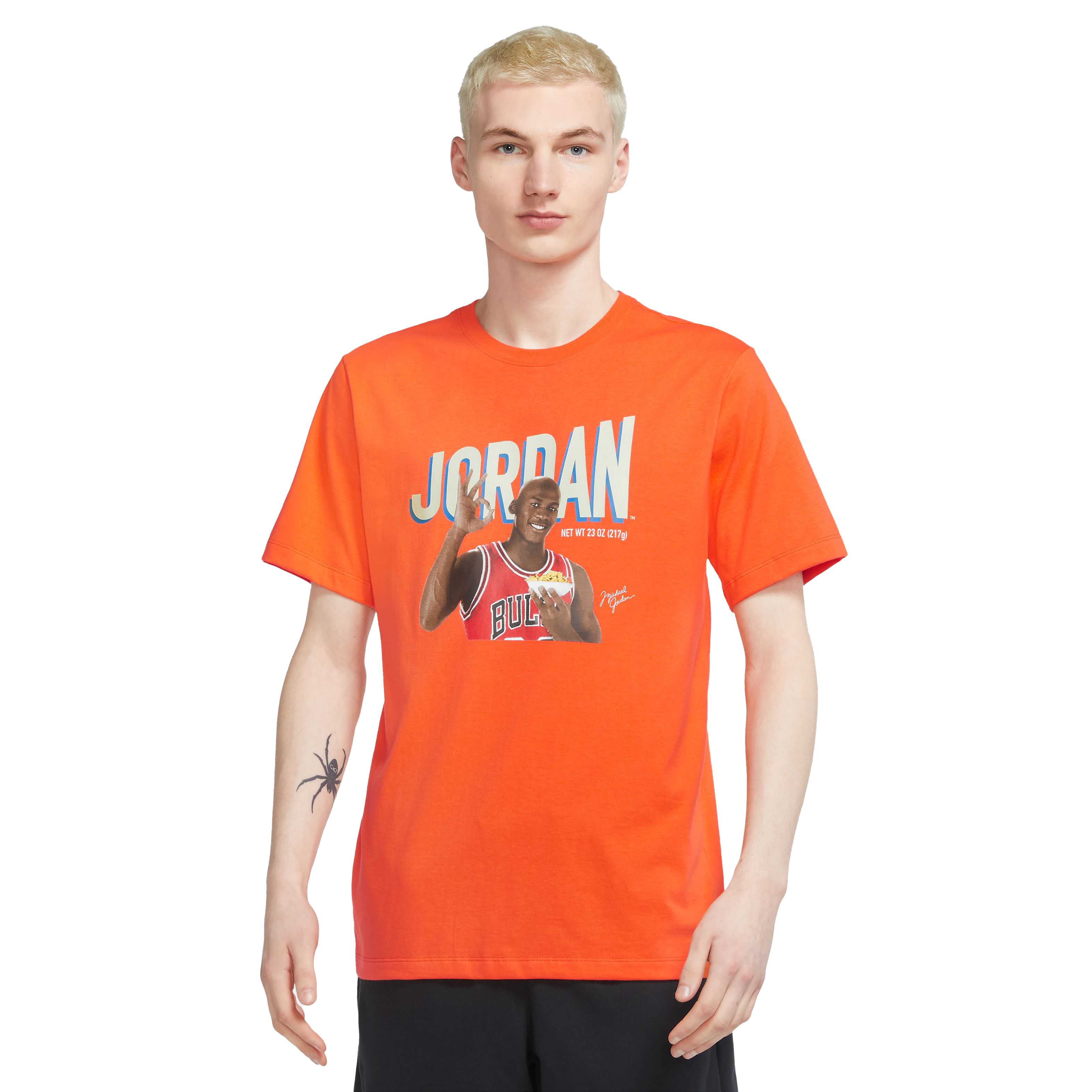 Jordan t hot sale shirt orange