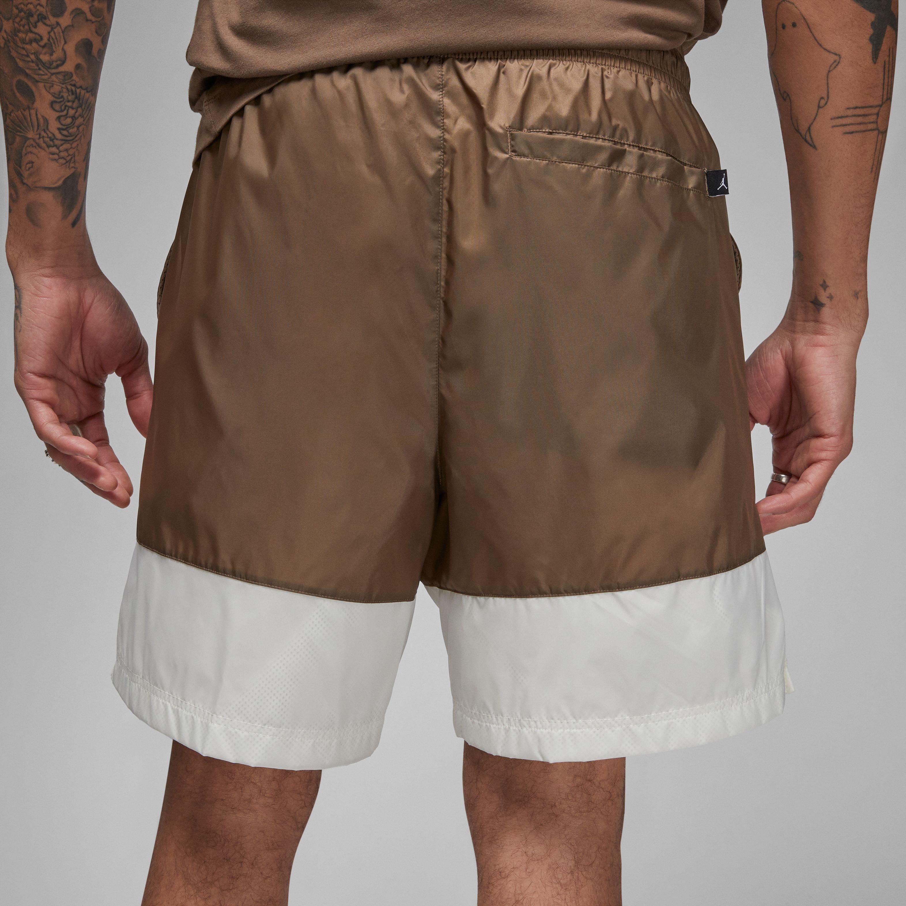 Jordan Men's Essentials Woven Shorts-Brown - BROWN Thumbnail View 4
