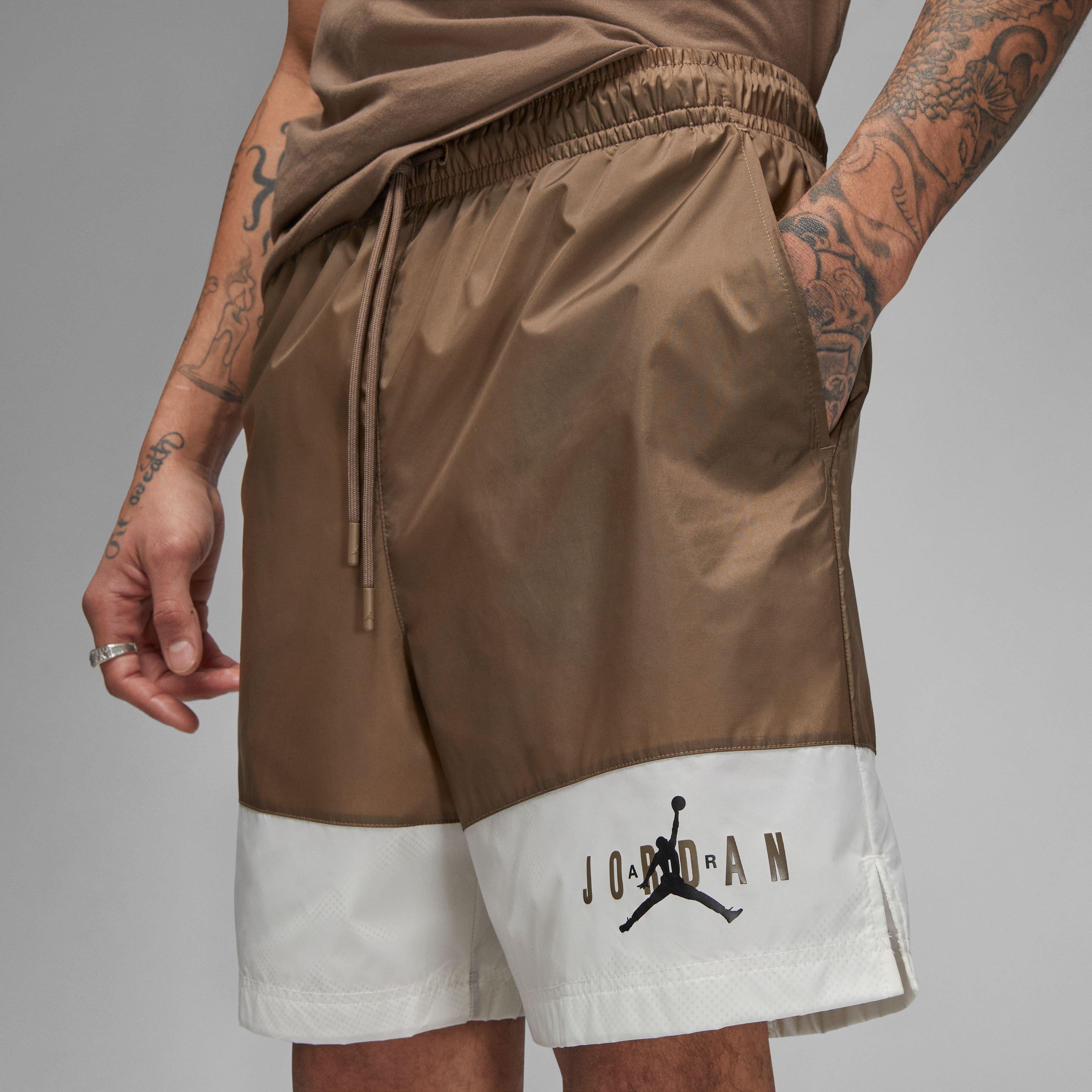 Jordan Men's Essentials Woven Shorts-Brown - BROWN Thumbnail View 3