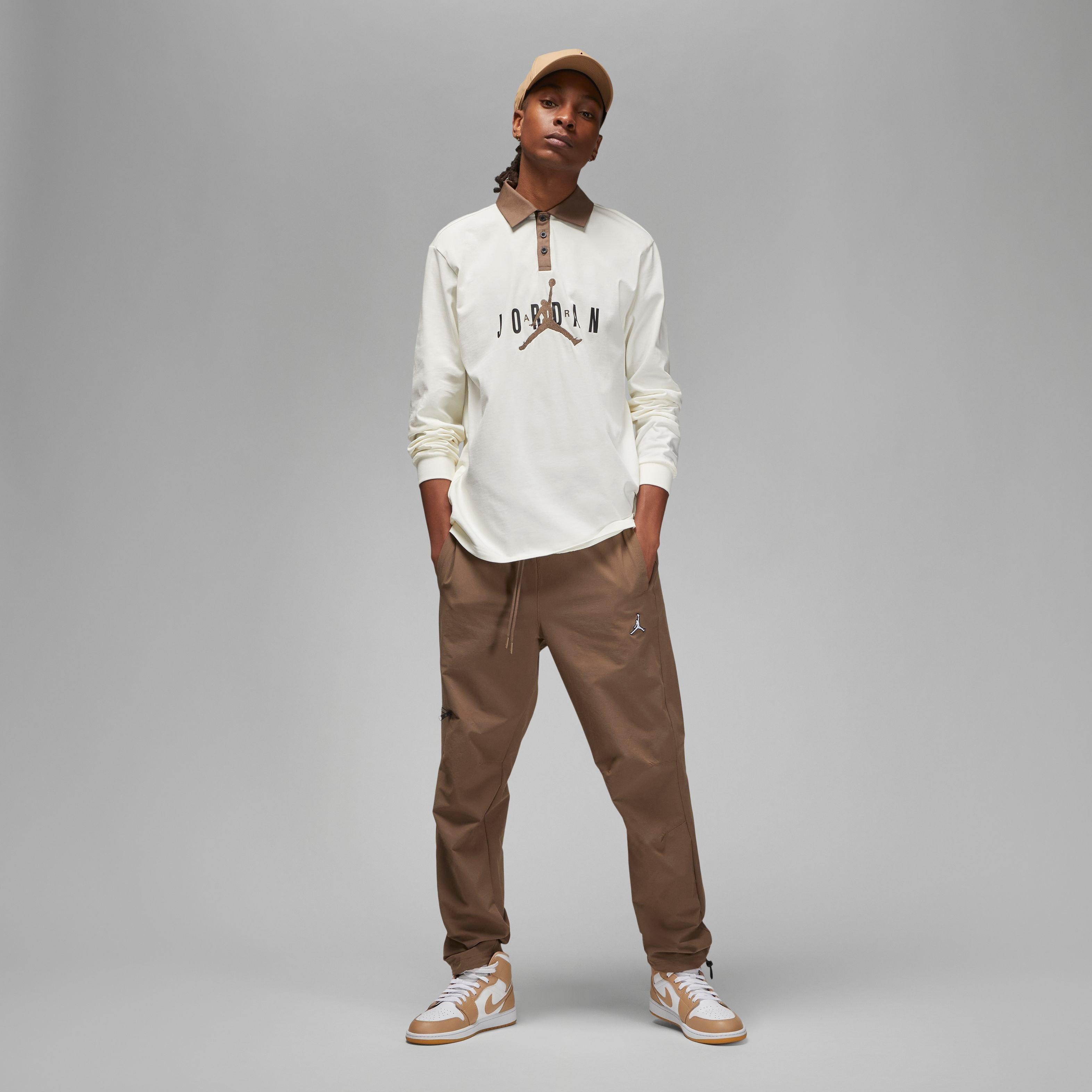 Jordan Men's Essentials Woven Pants-Tan - TAN Thumbnail View 7