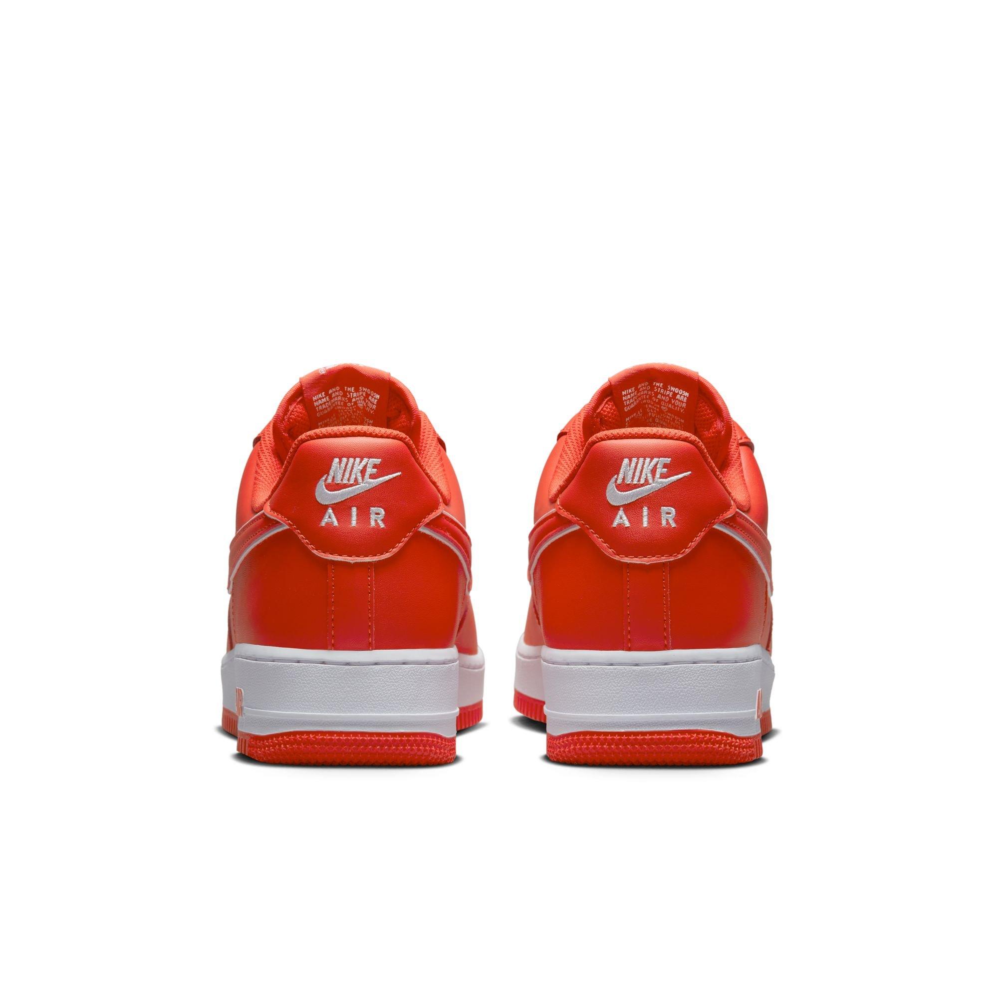 Nike Air Force 1 '07 Shoes 'White/Picante Red' 11.5