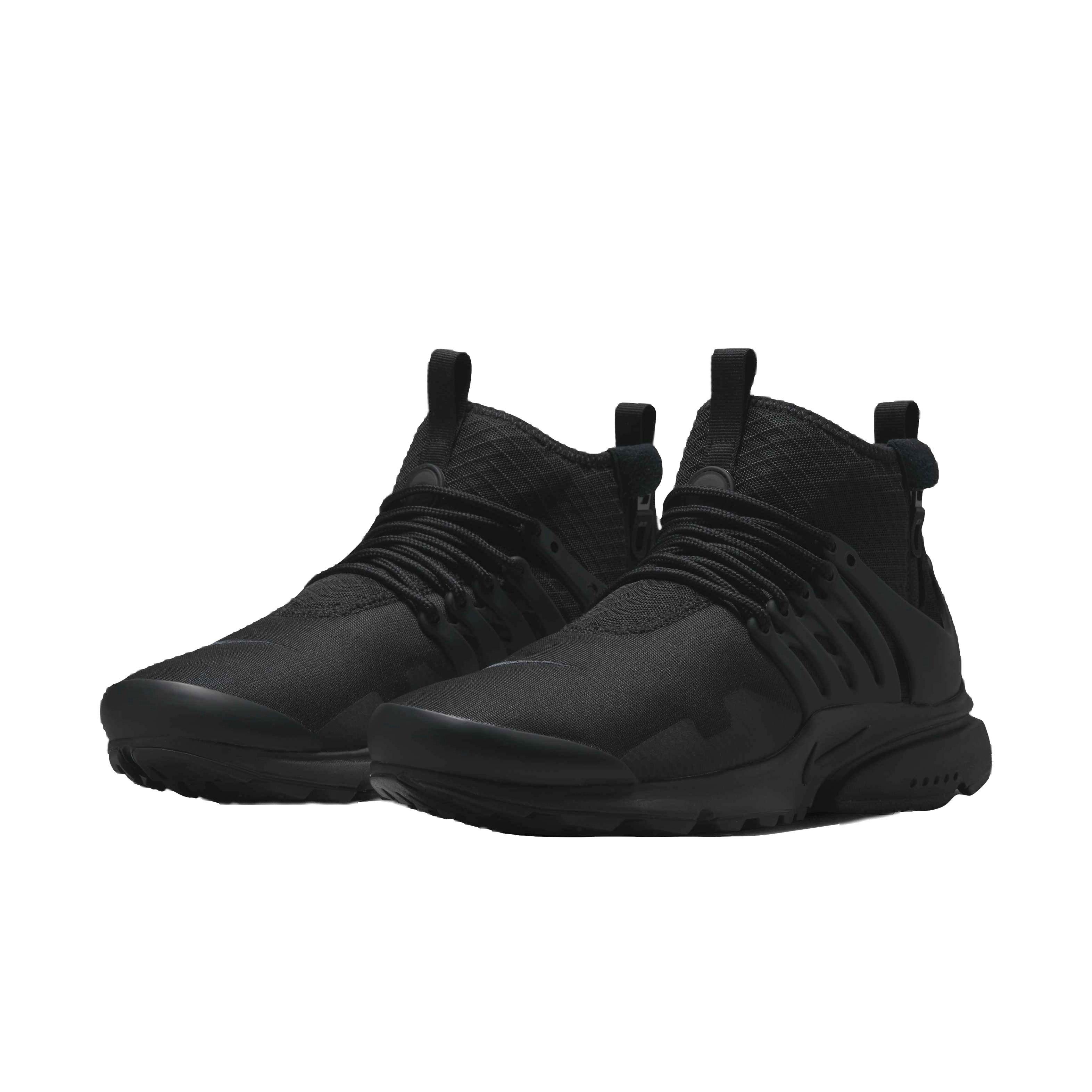 atomair Waar Belastingbetaler Nike Air Presto Mid Utility "Black/Black" Men's Shoe