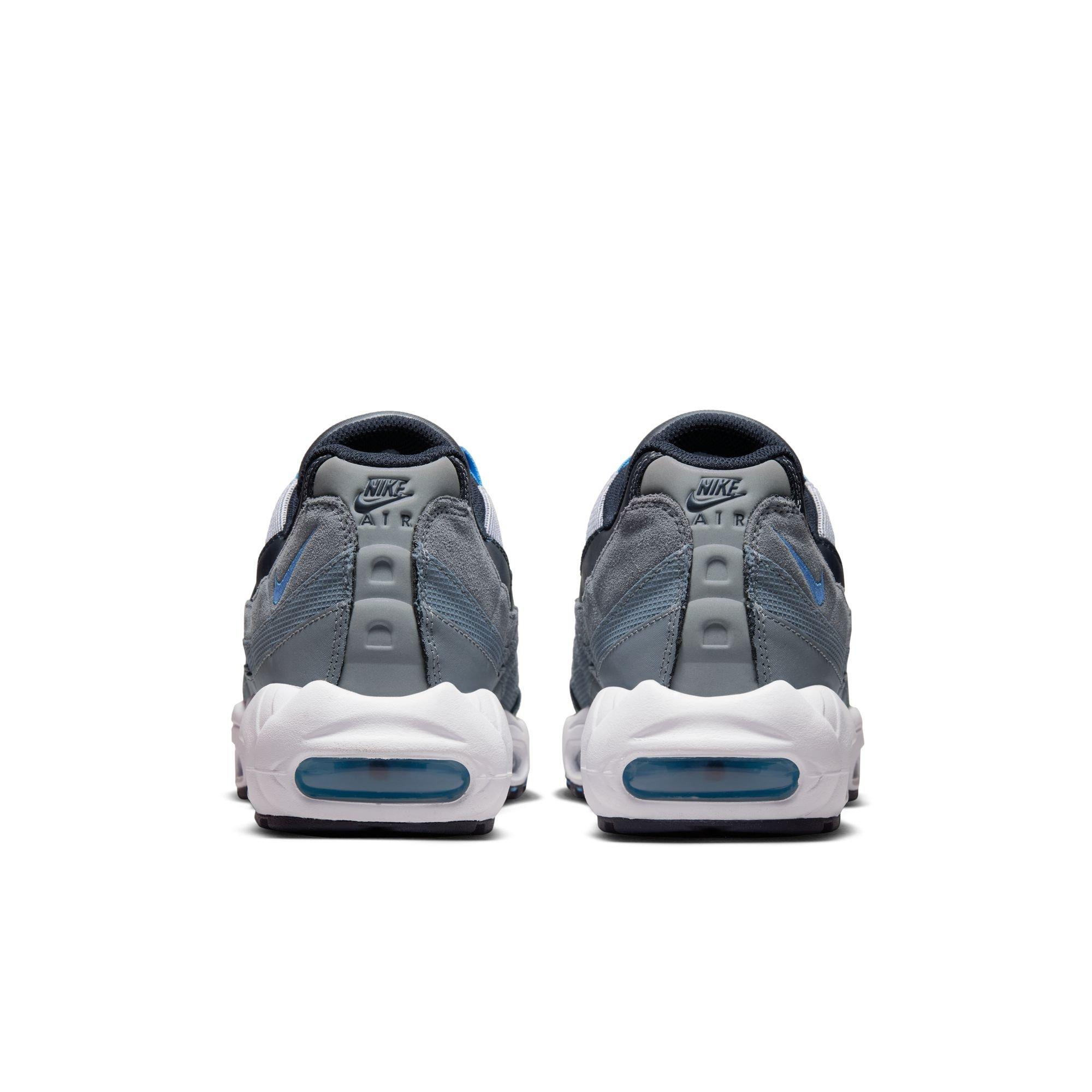 Nike Air Max 95 "Cool Grey/University Blue/Dark Obsidian" Men's Shoe