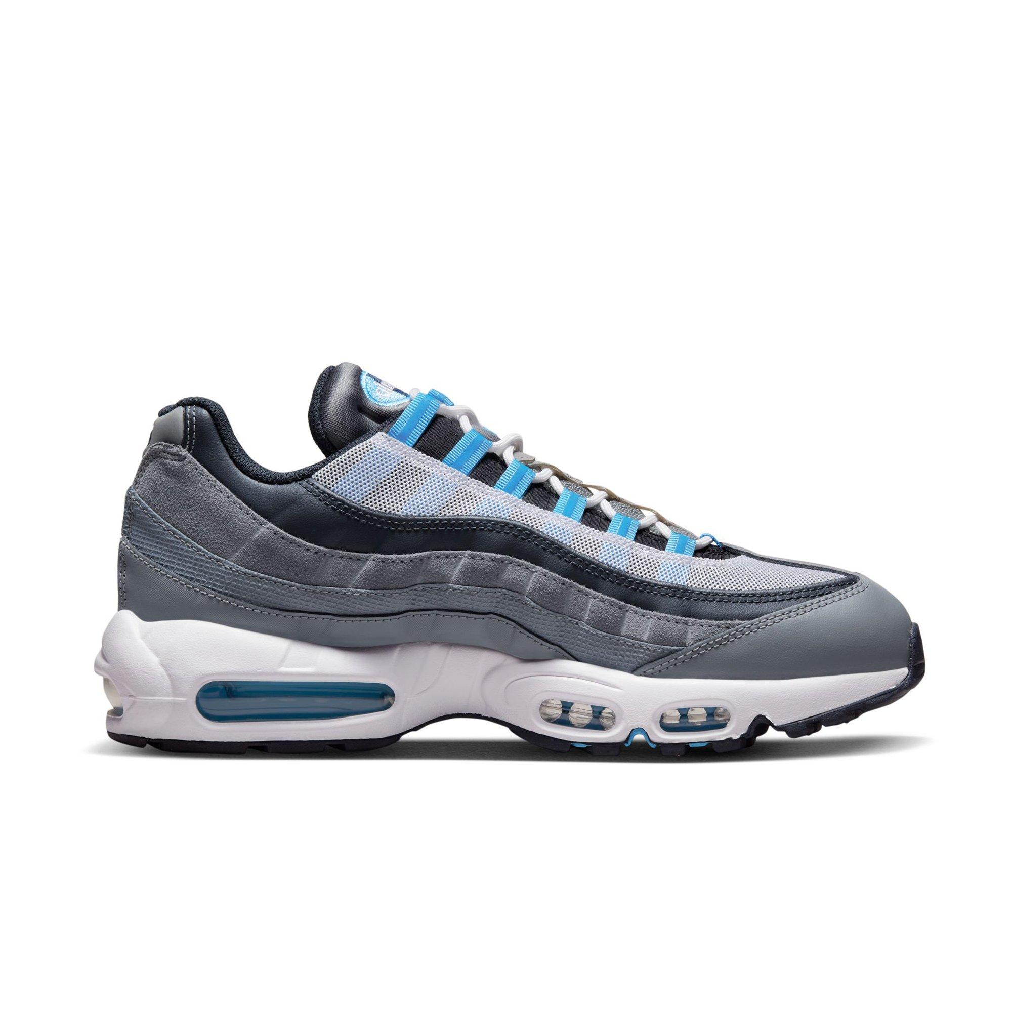 Nike Air Max 95 "Cool Grey/University Blue/Dark Obsidian" Men's Shoe