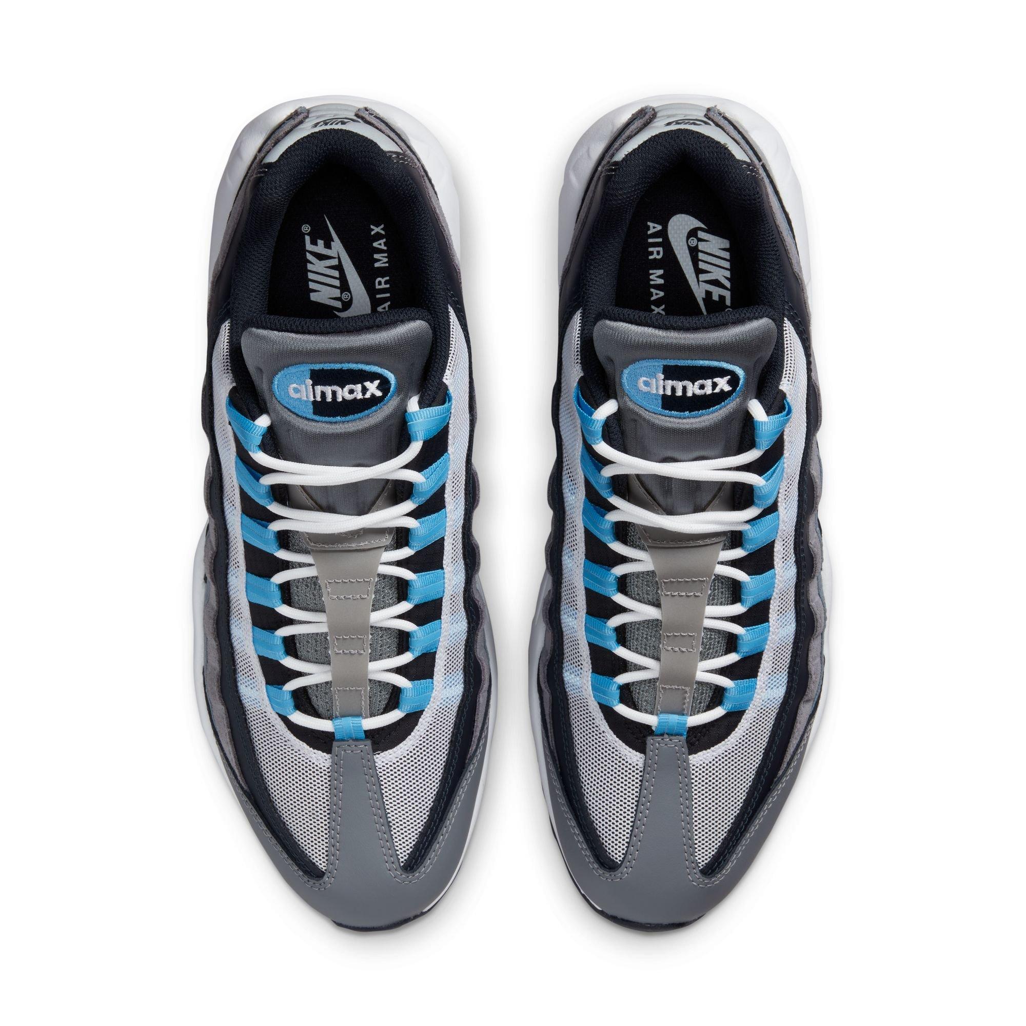 Ambient doel antiek Nike Air Max 95 "Cool Grey/University Blue/Dark Obsidian" Men's Shoe