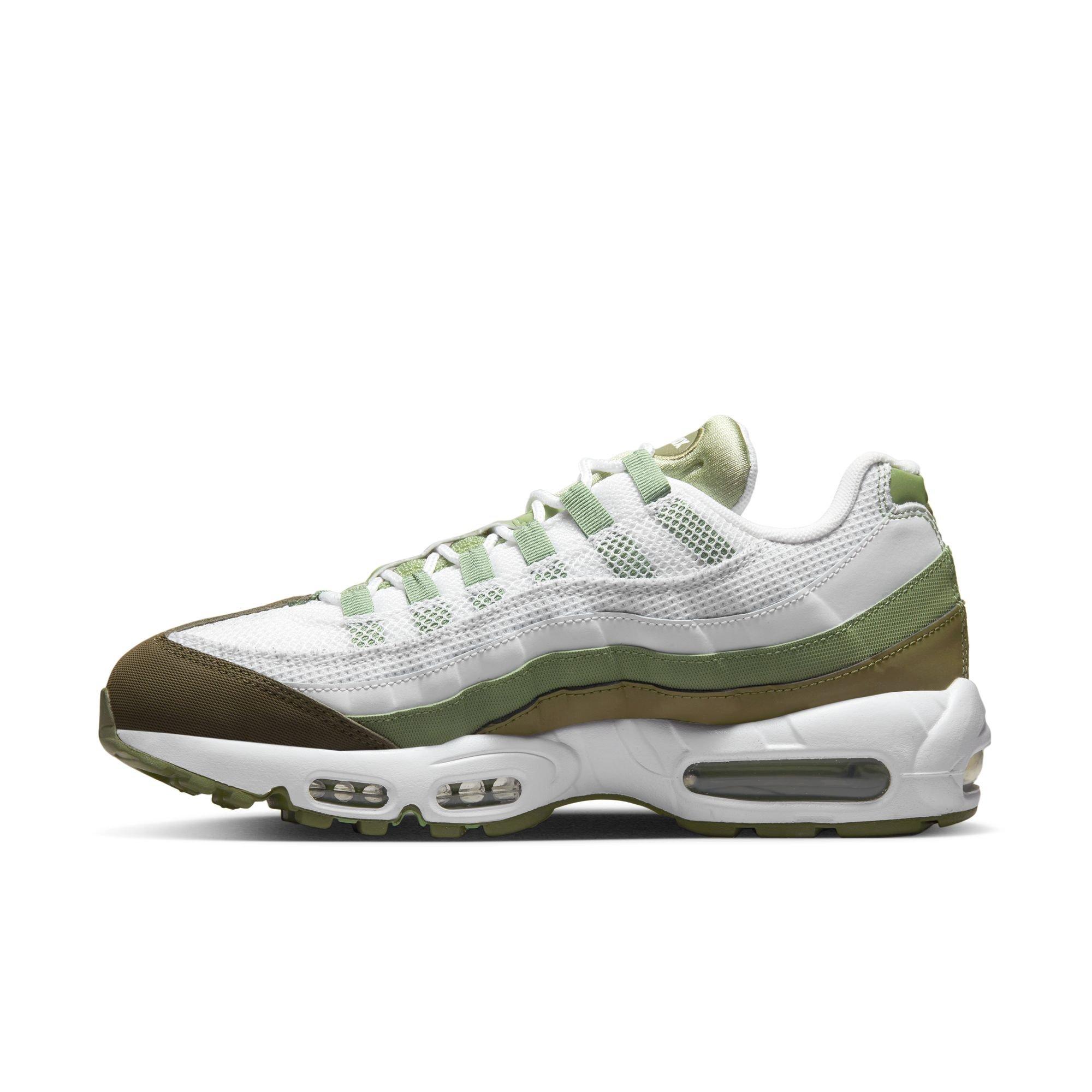 Nike Air Max 95 WHITE / OIL GREEN-MEDIUM OLIVE