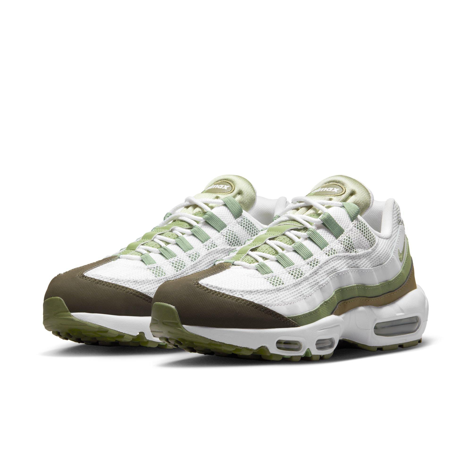 Nike Air Max 95 Men's "White/Oil Green/Medium Olive" Shoe