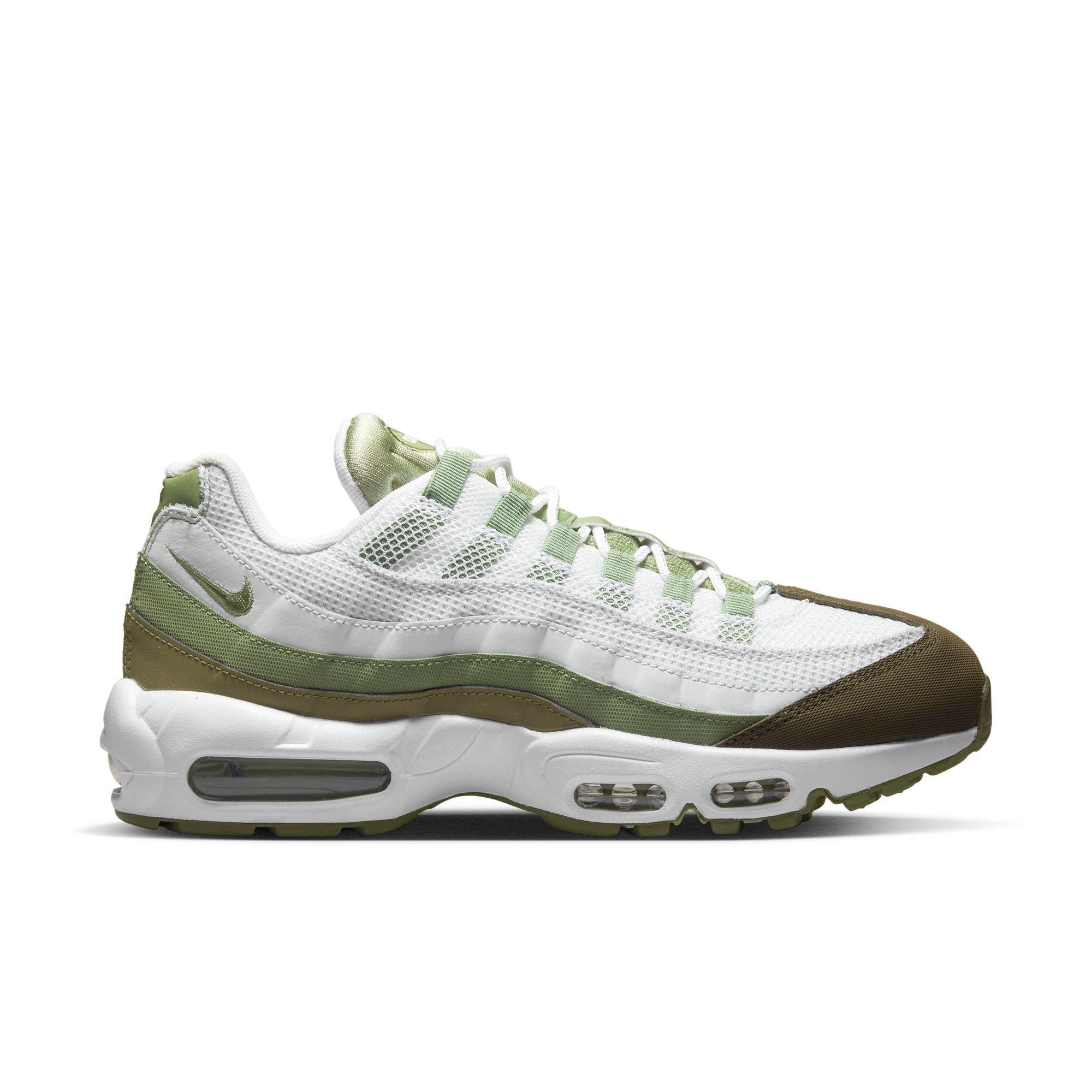 waarschijnlijk smaak animatie Nike Air Max 95 "White/Oil Green/Medium Olive" Men's Shoe