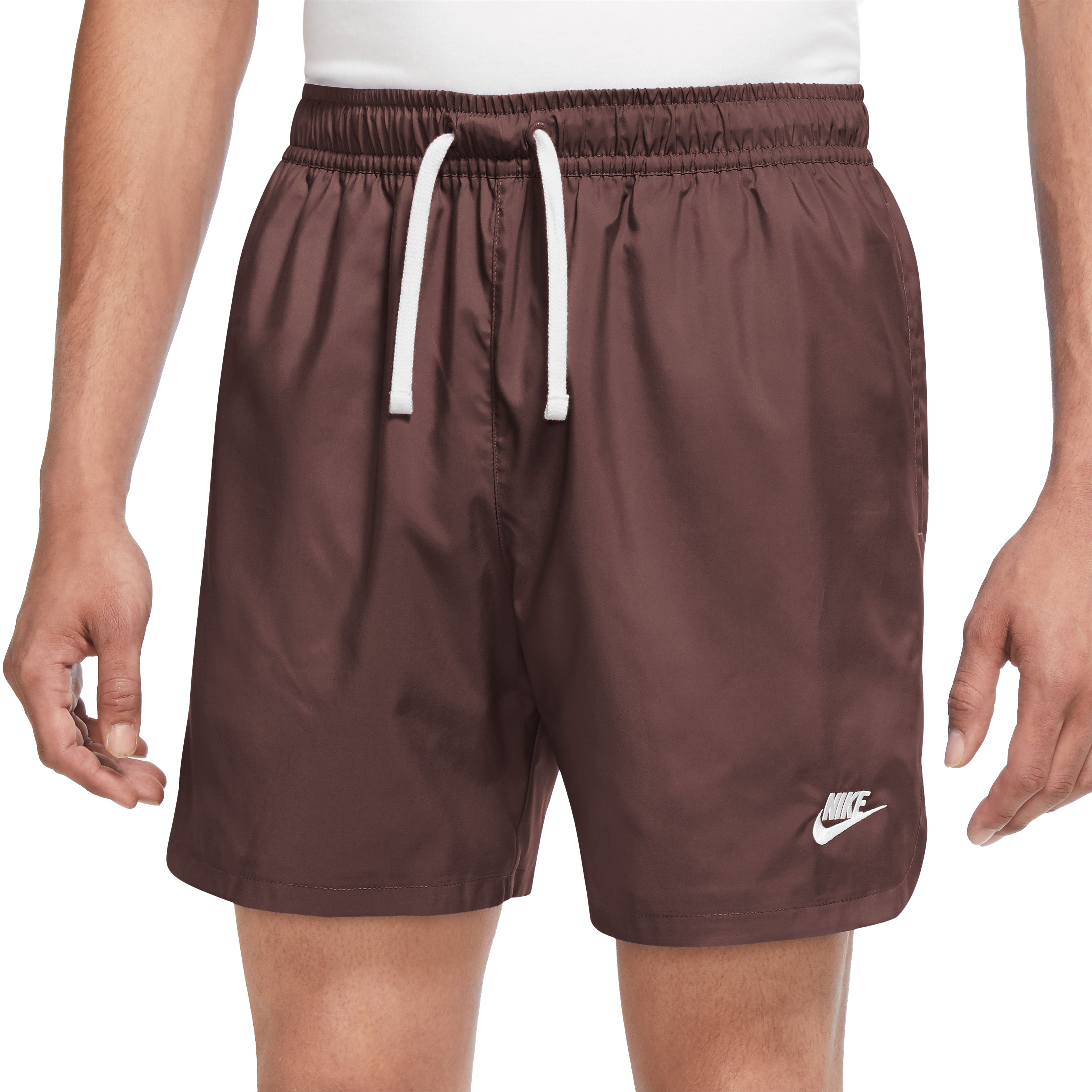 Punto de exclamación Subordinar alias Nike Men's Sportswear Sport Essentials Woven Lined Flow Shorts-Brown