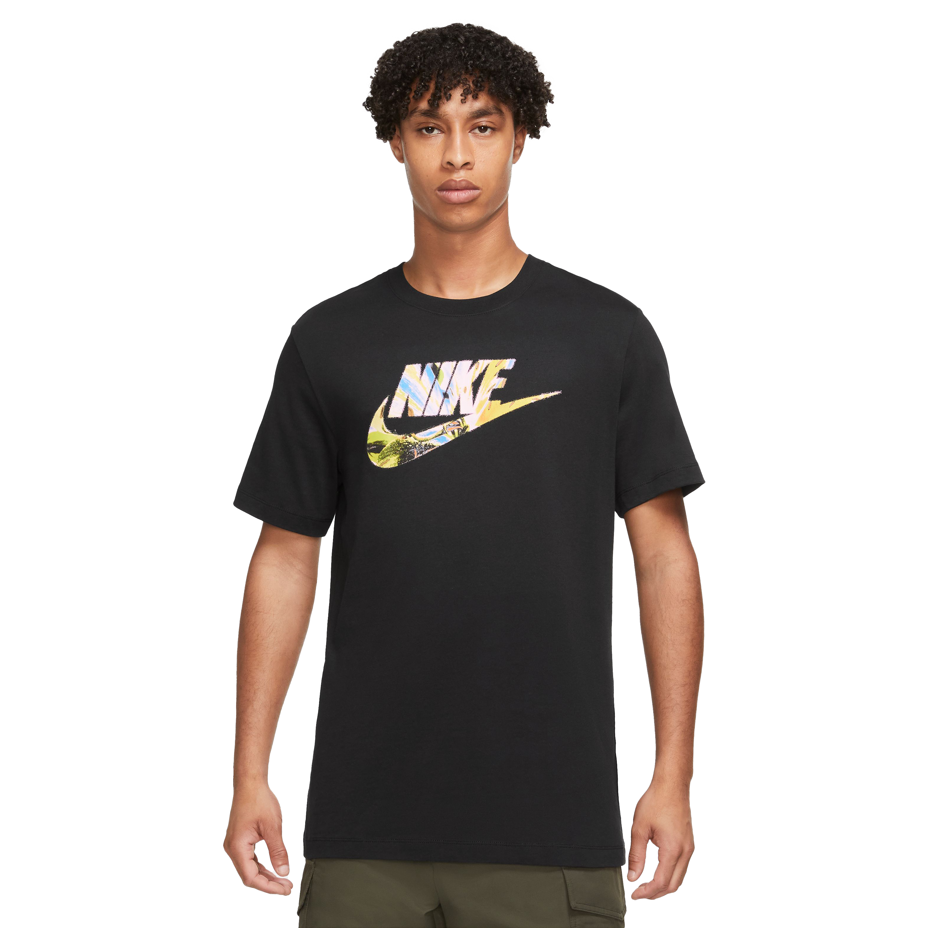 Nike Multi Futura graphic t-shirt in black