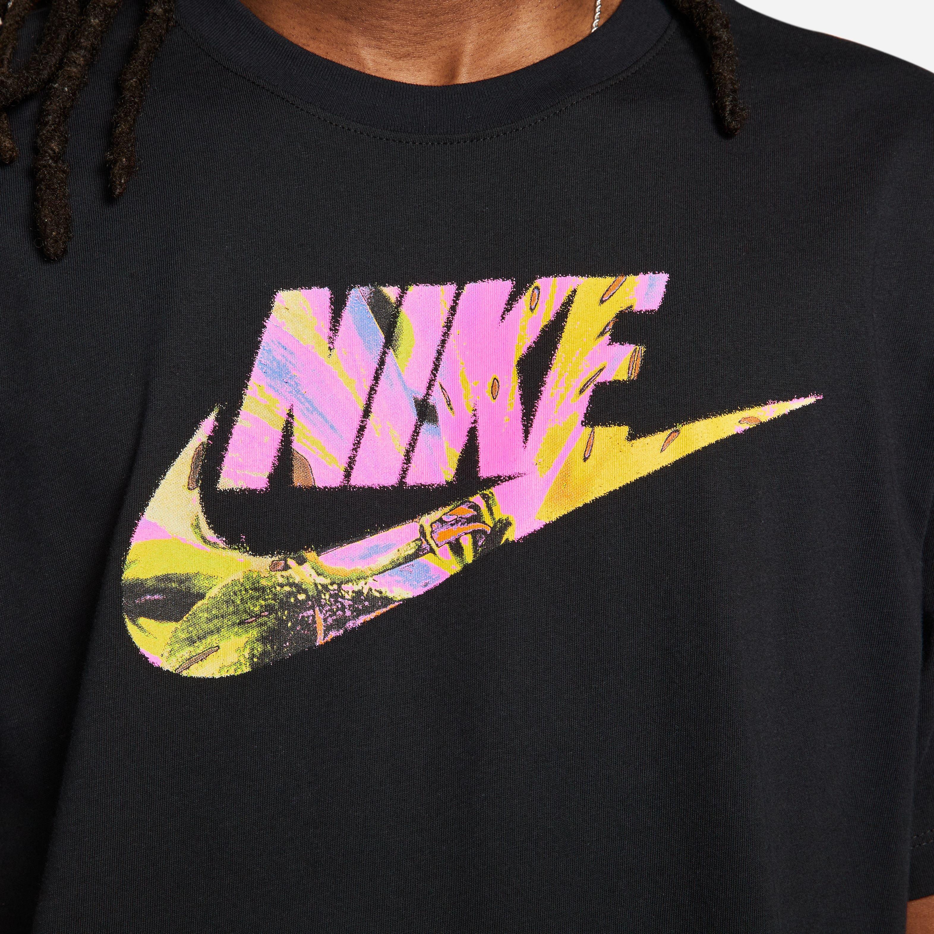 Nike Multi Futura graphic t-shirt in black