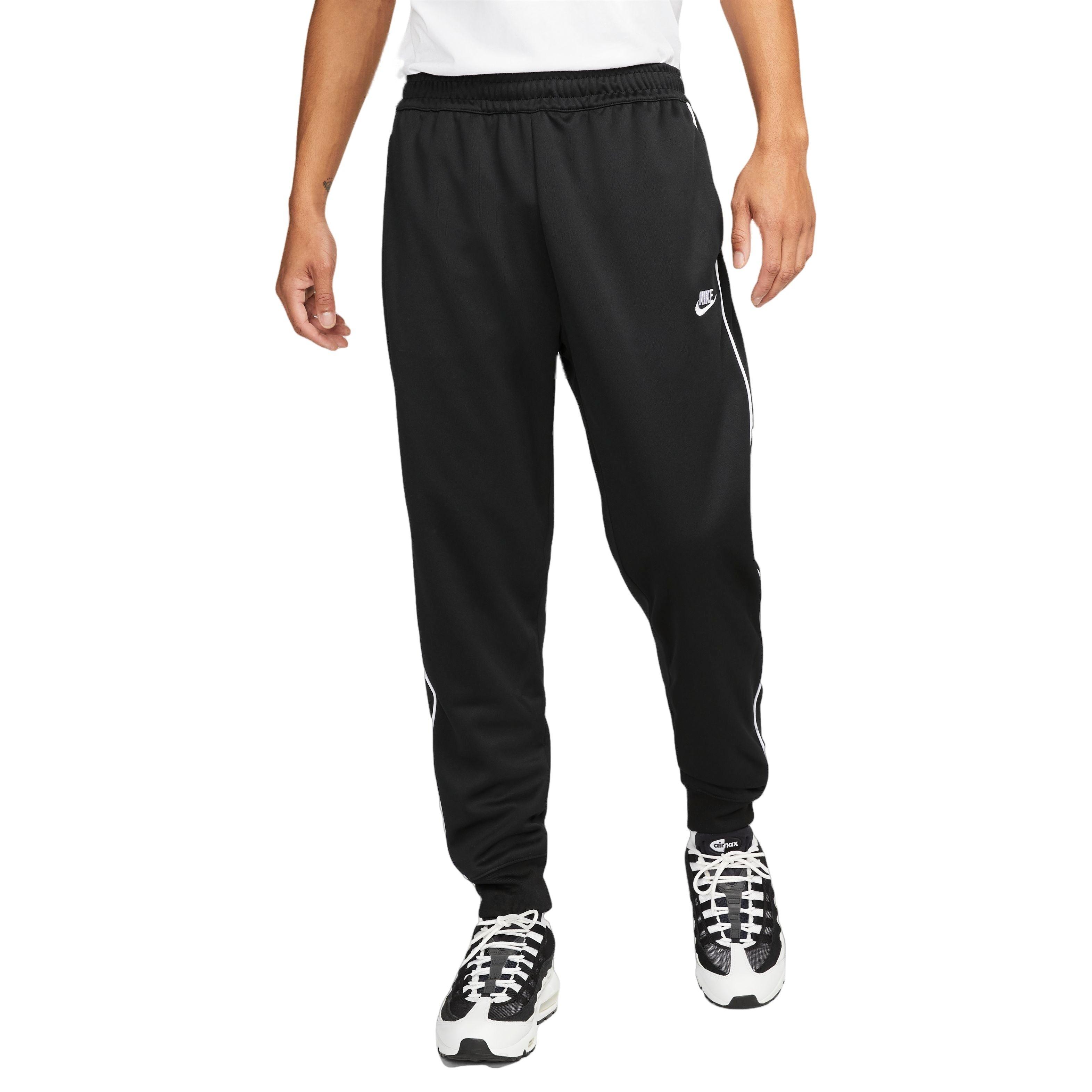 Nike Men's Club Polyknit Pants-Black - BLACK Thumbnail View 1