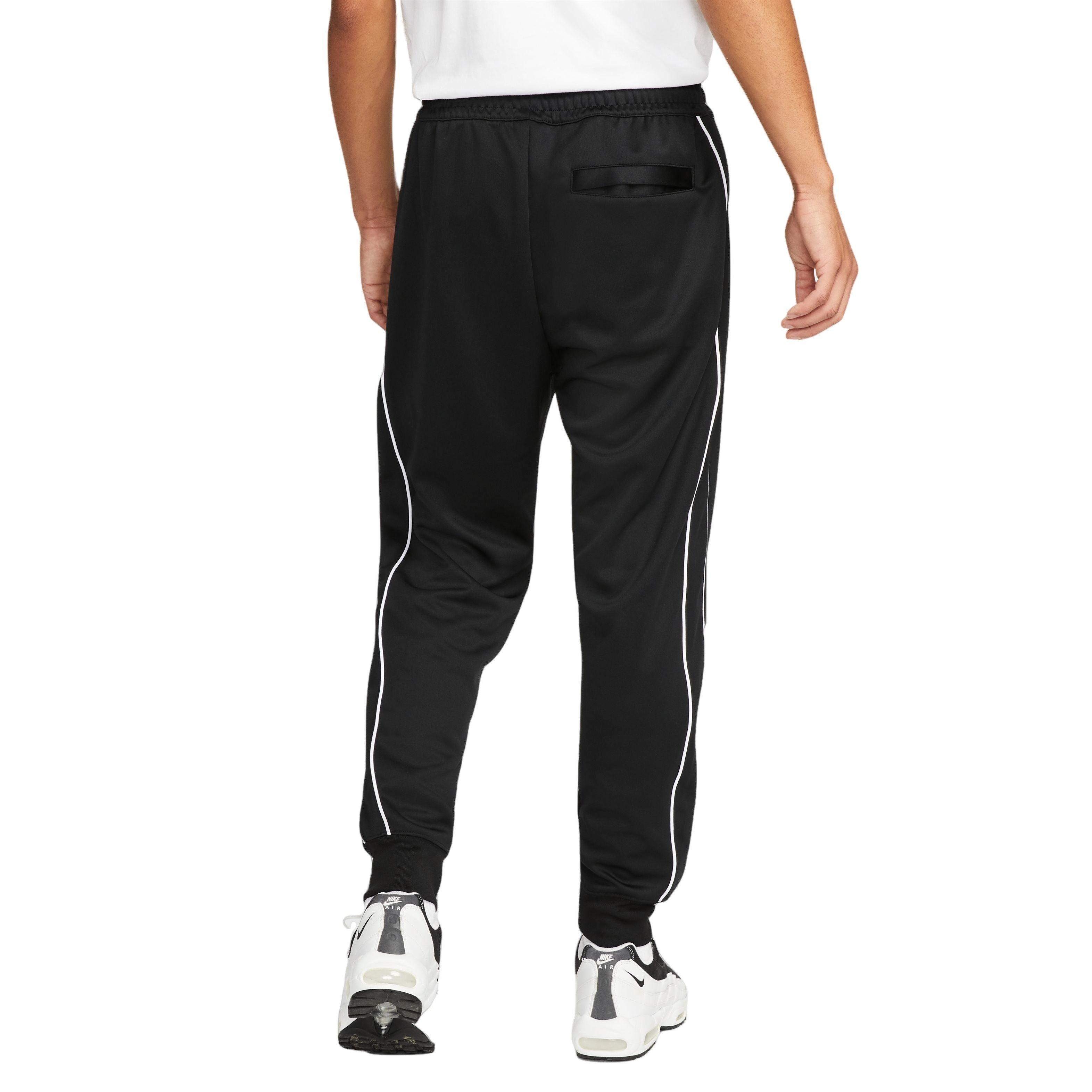 Nike Men's Club Polyknit Pants-Black - BLACK Thumbnail View 2