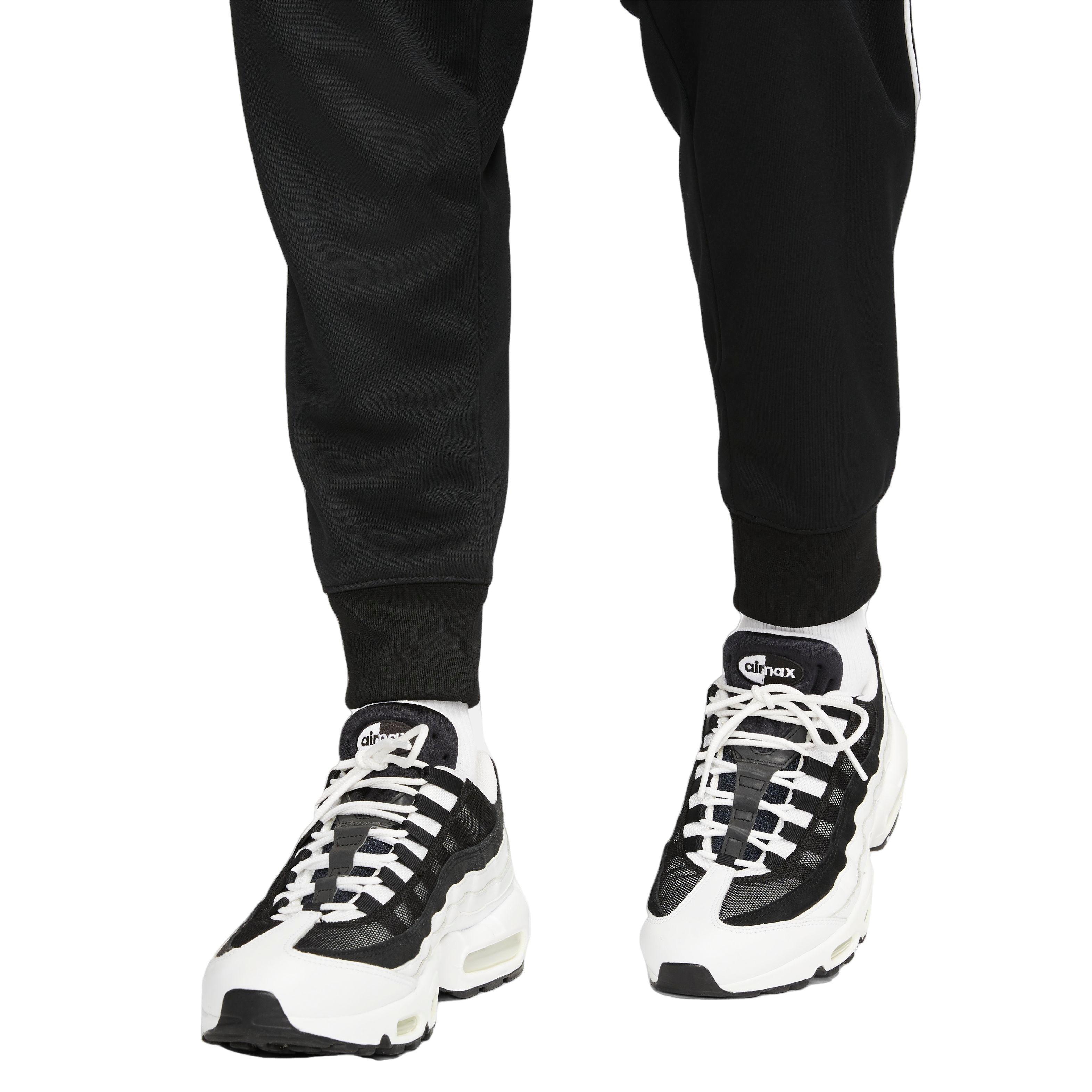 Nike Men's Club Polyknit Pants-Black - BLACK Thumbnail View 4