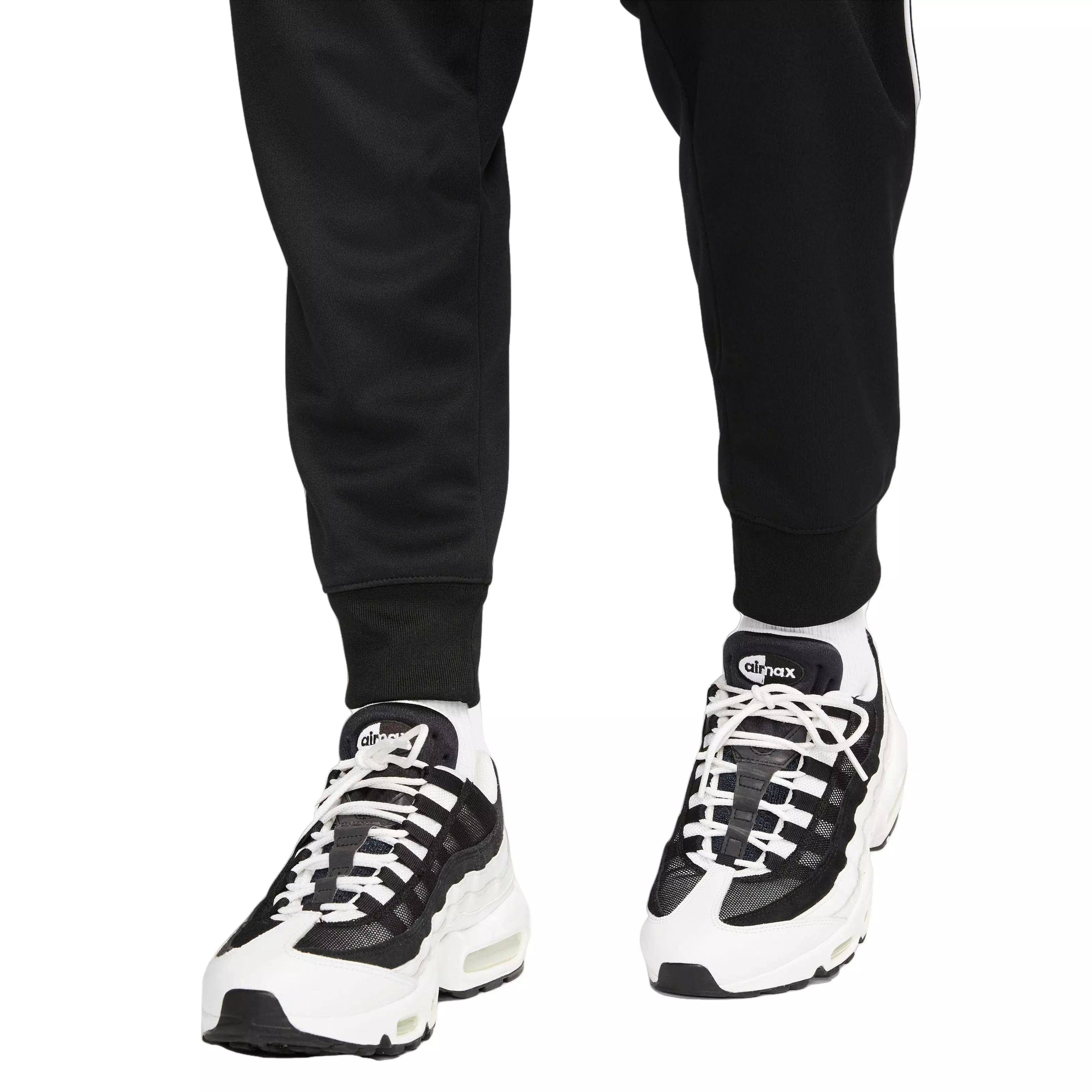 Nike Men's Club Polyknit Pants-Black - BLACK