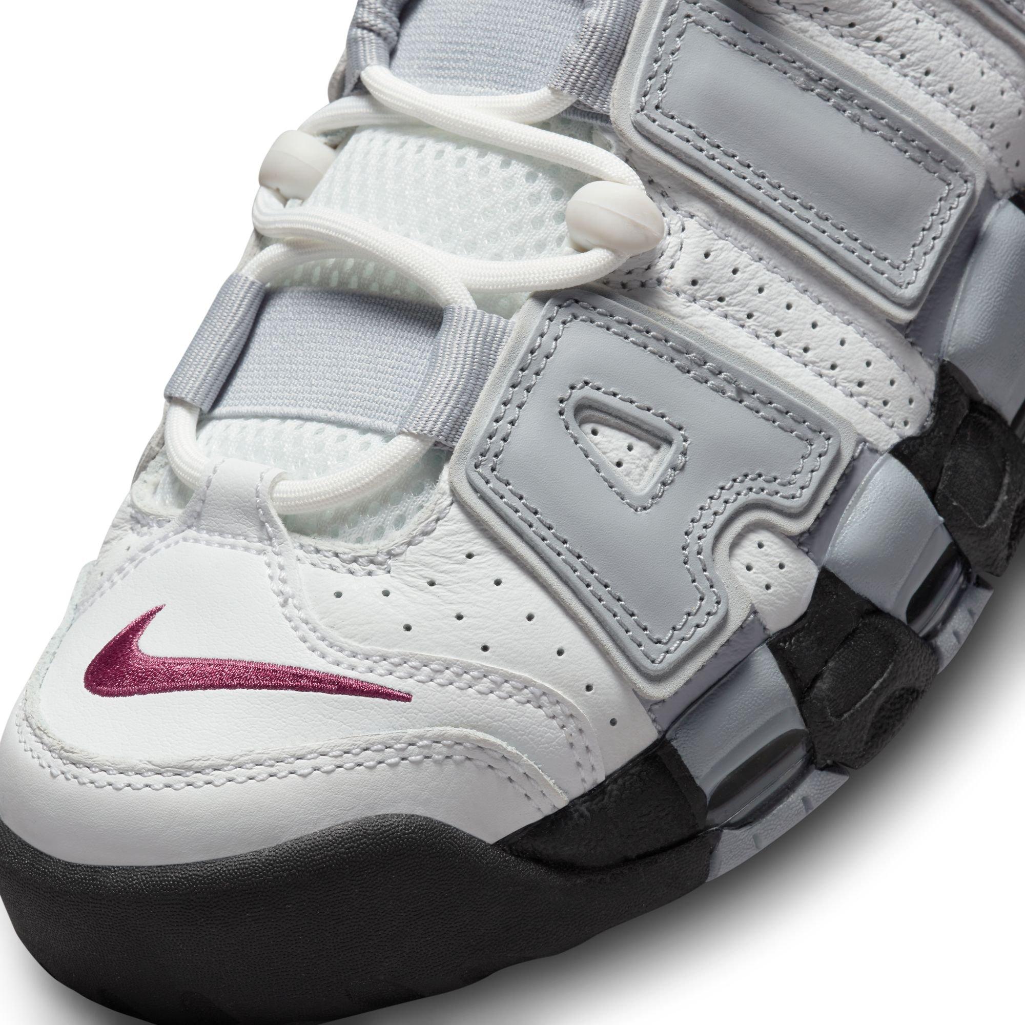 Nike Air More Uptempo 'Rosewood' Sneakers | White | Women's Size 8