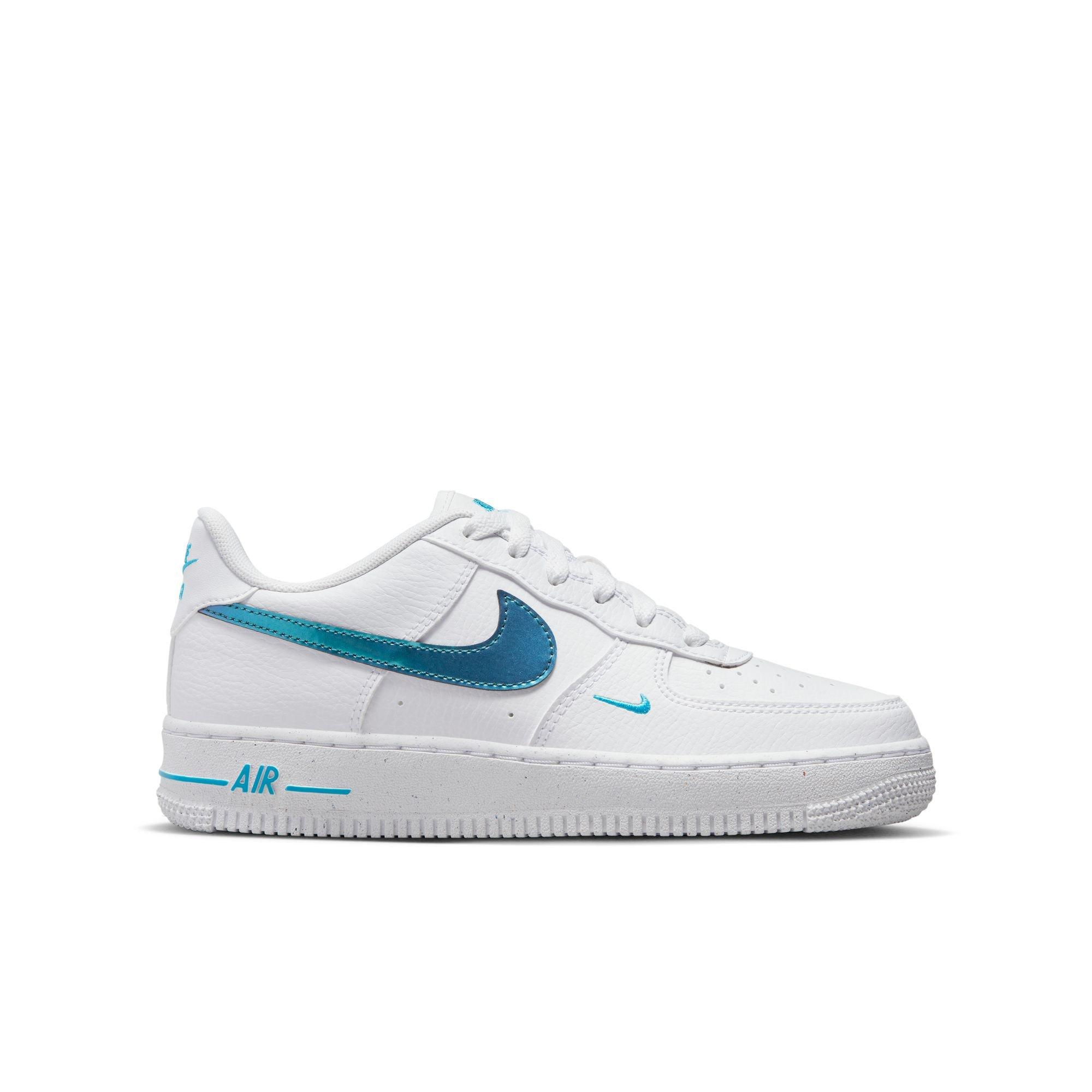 Nike Grade School Air Force 1 Impact Next Nature White/Blue Lightning-blue Lightning