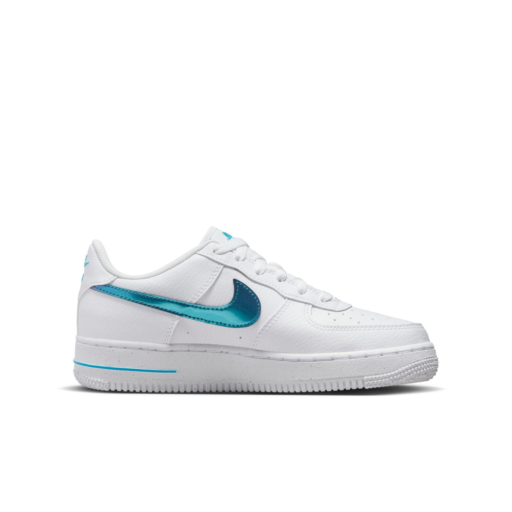 Nike Air Force 1 LV8 S50 University Blue/White Grade School Boys' Shoe -  Hibbett