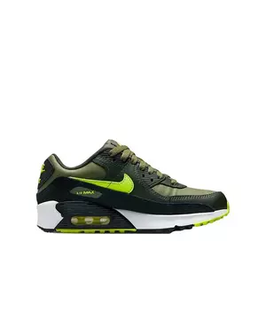 dam toenemen Sportman Nike Air Max 90 LTR "Medium Olive/Black/Sequoia/Volt" Grade School Boys'  Shoe